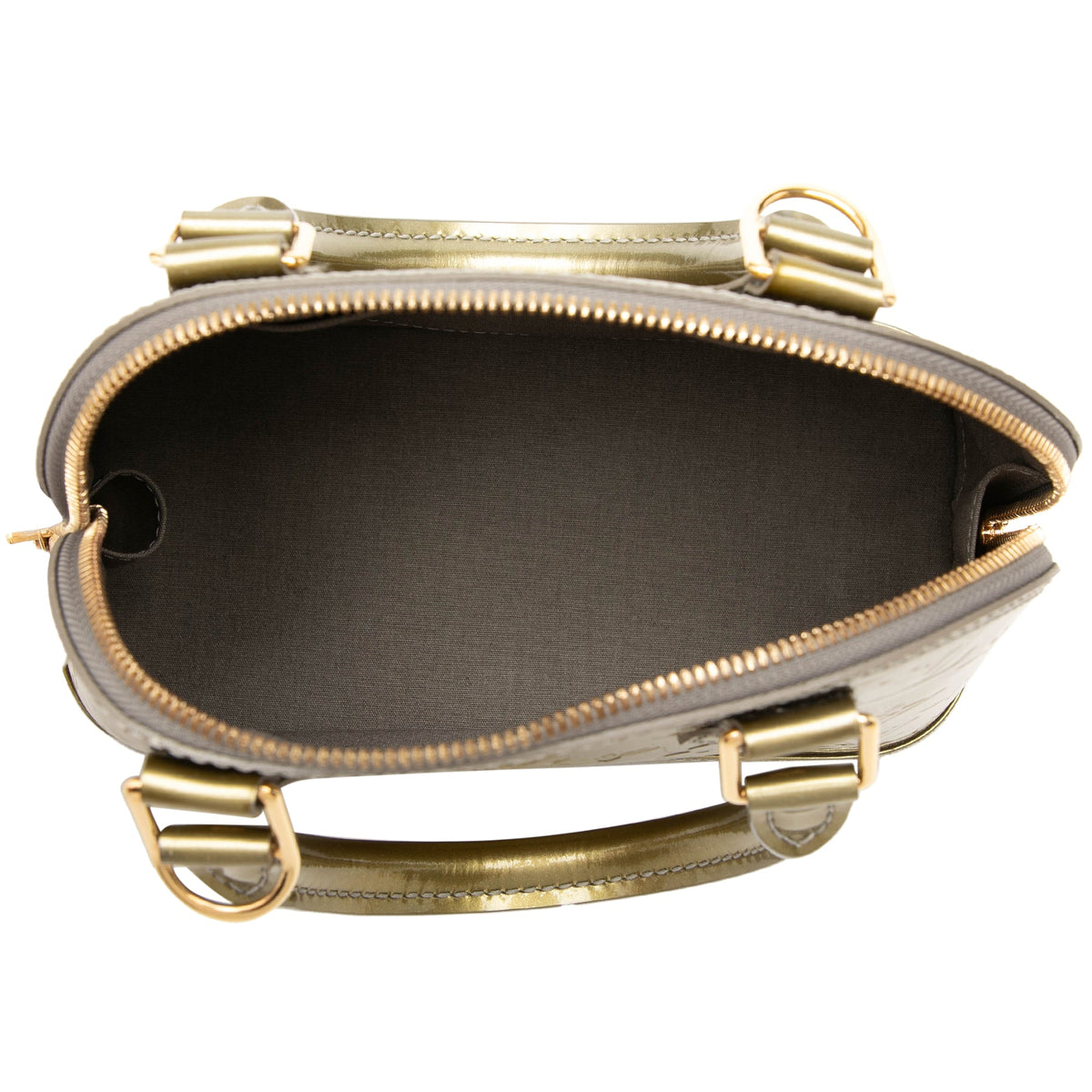 Louis Vuitton Monogram Vernis Alma BB — Green