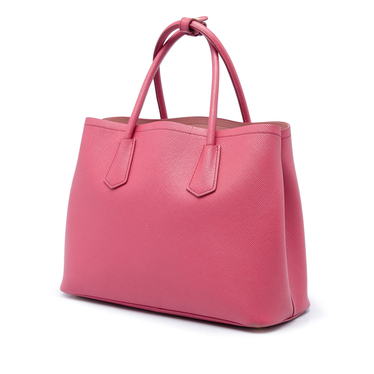 Prada Medium Saffiano Cuir Double Satchel