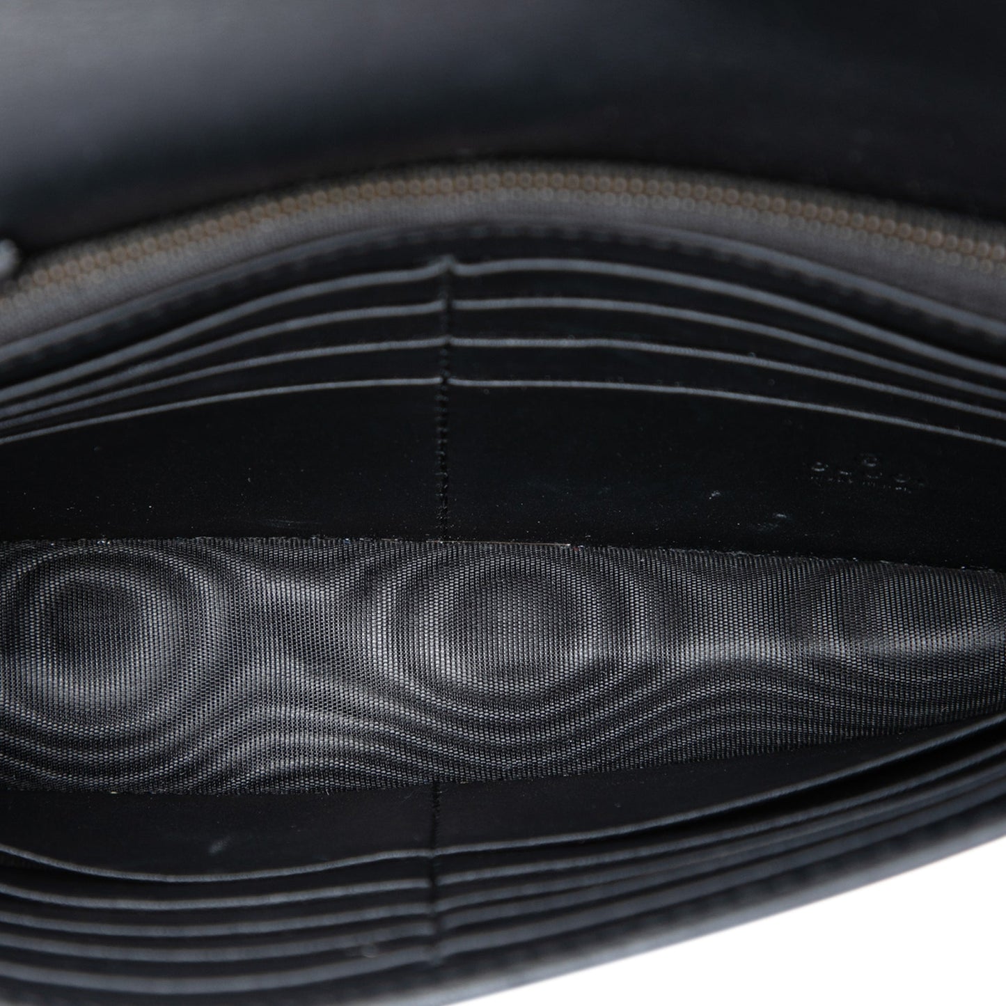 Gucci GG Supreme Peony Pearly Wallet On Chain