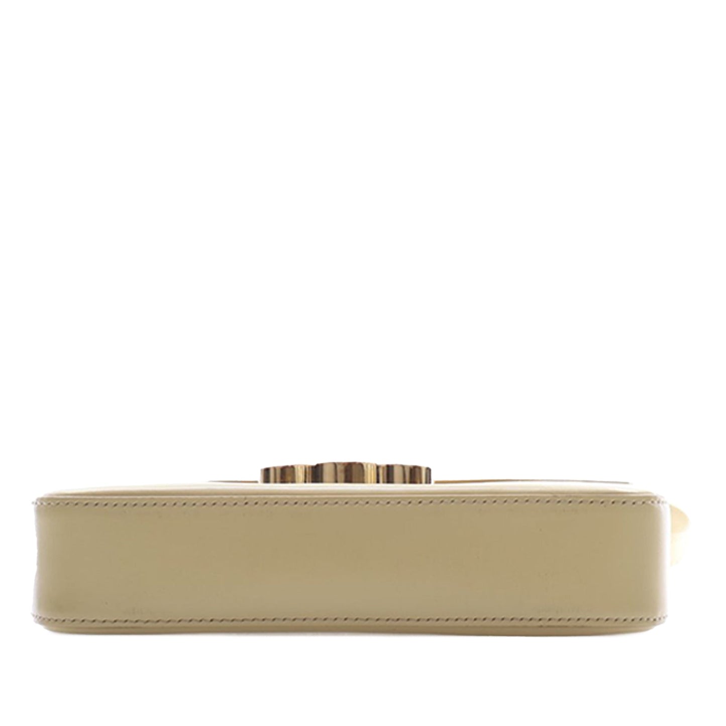 Celine Shiny Calfskin Triomphe Claude Shoulder Bag