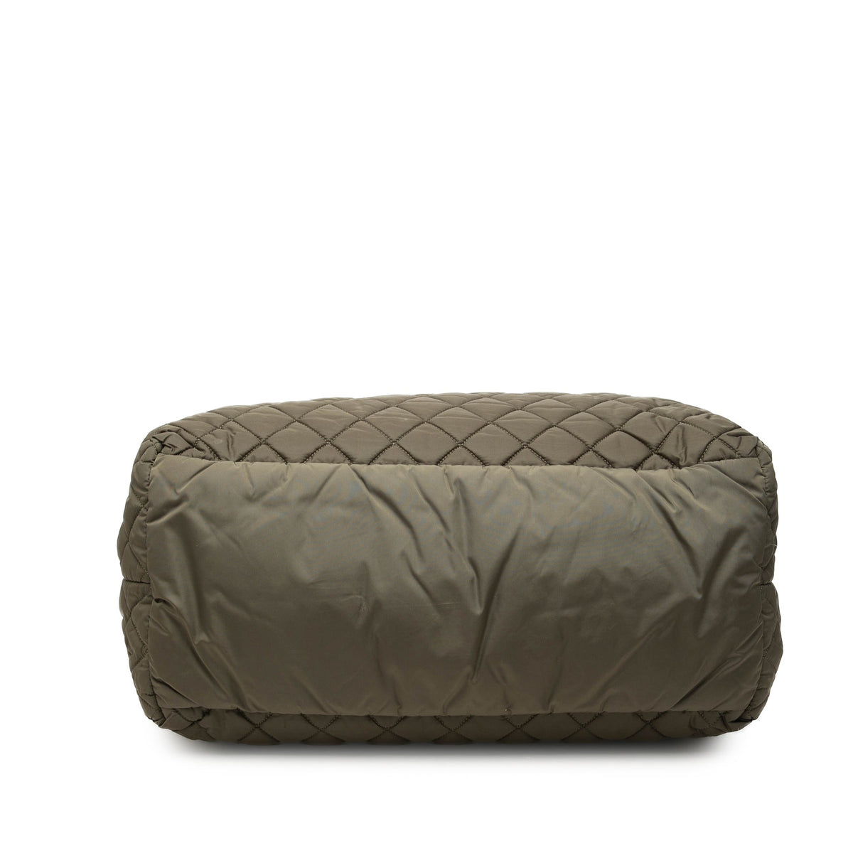 Chanel Medium Quilted Nylon Coco Cocoon Tote — Brown