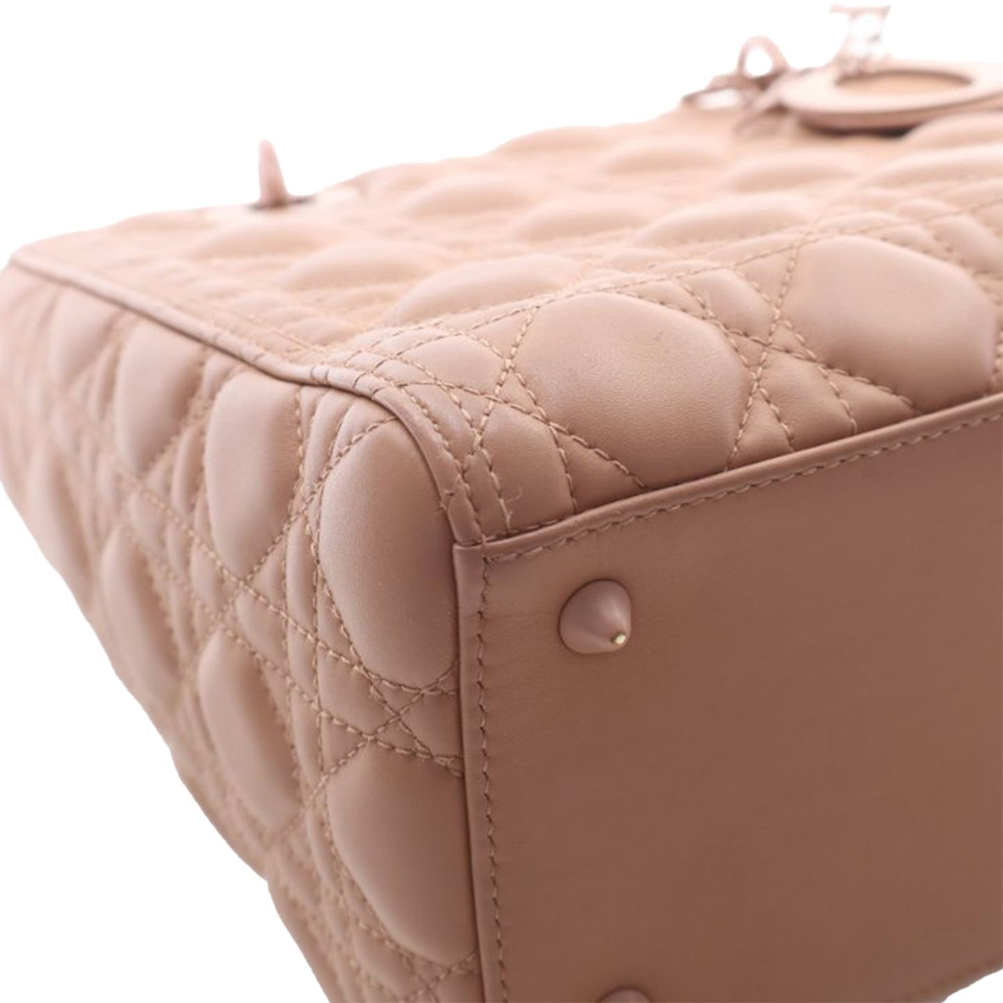 Dior Medium Ultra Matte Calfskin Cannage Lady Dior