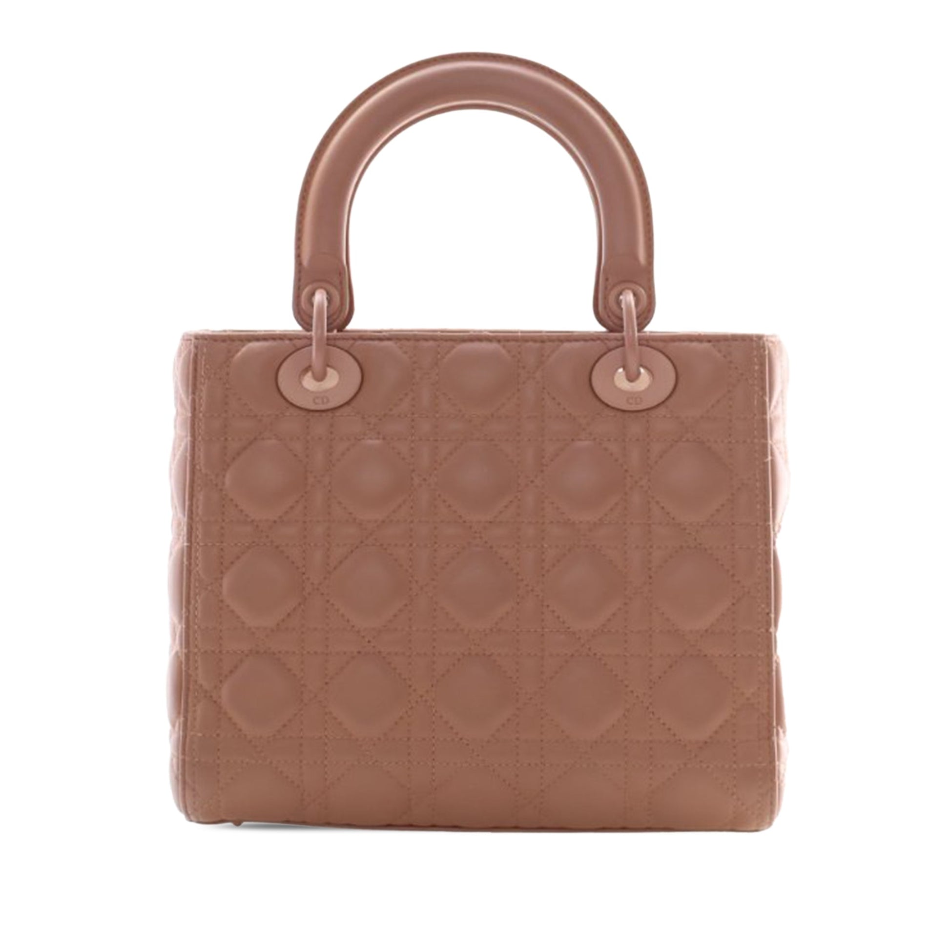 Dior Medium Ultra Matte Calfskin Cannage Lady Dior
