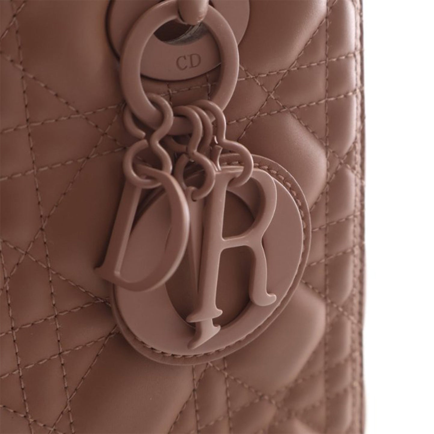 Dior Medium Ultra Matte Calfskin Cannage Lady Dior