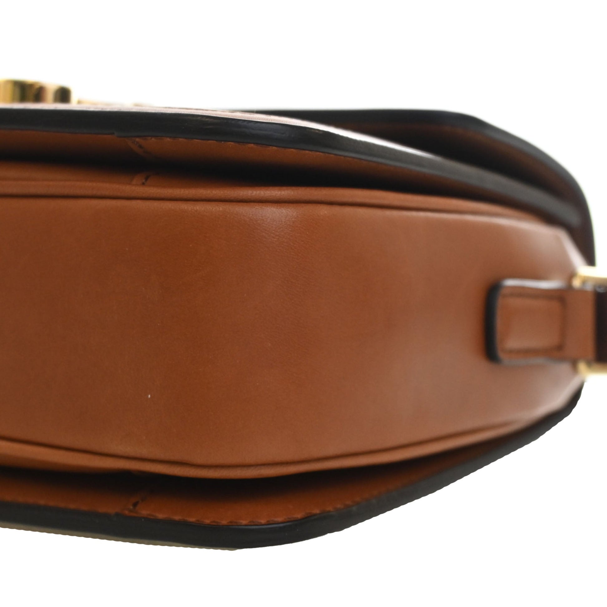 Celine Teen Canvas and Calfskin Triomphe Crossbody