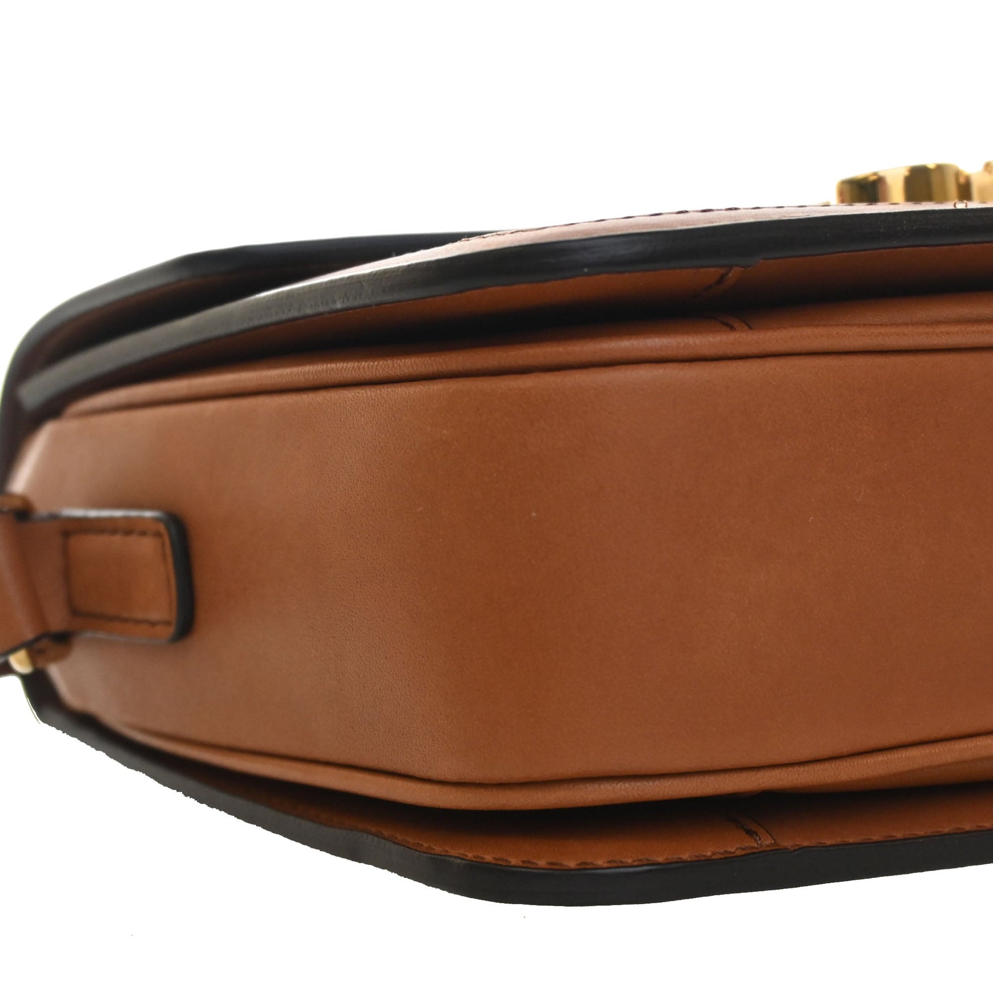 Celine Teen Canvas and Calfskin Triomphe Crossbody