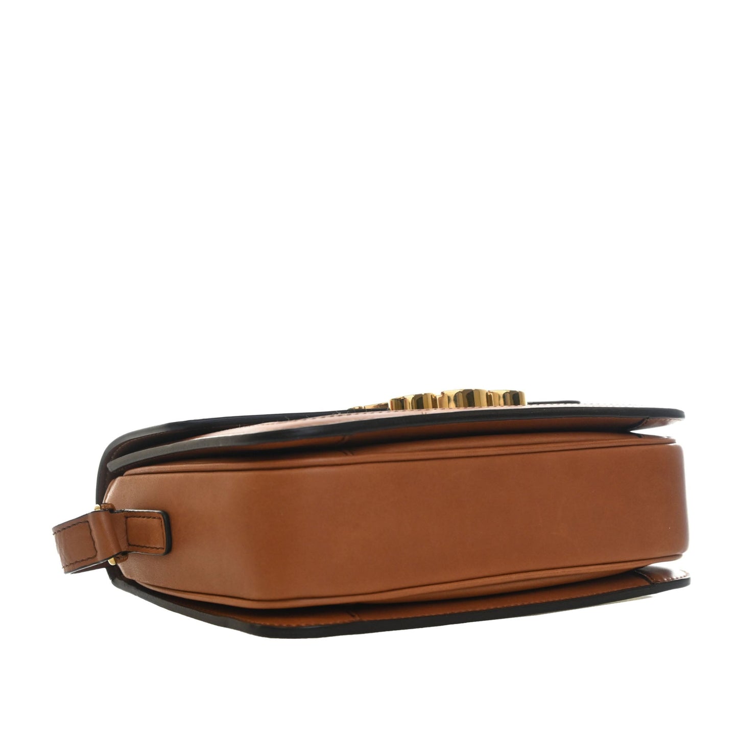 Celine Teen Canvas and Calfskin Triomphe Crossbody