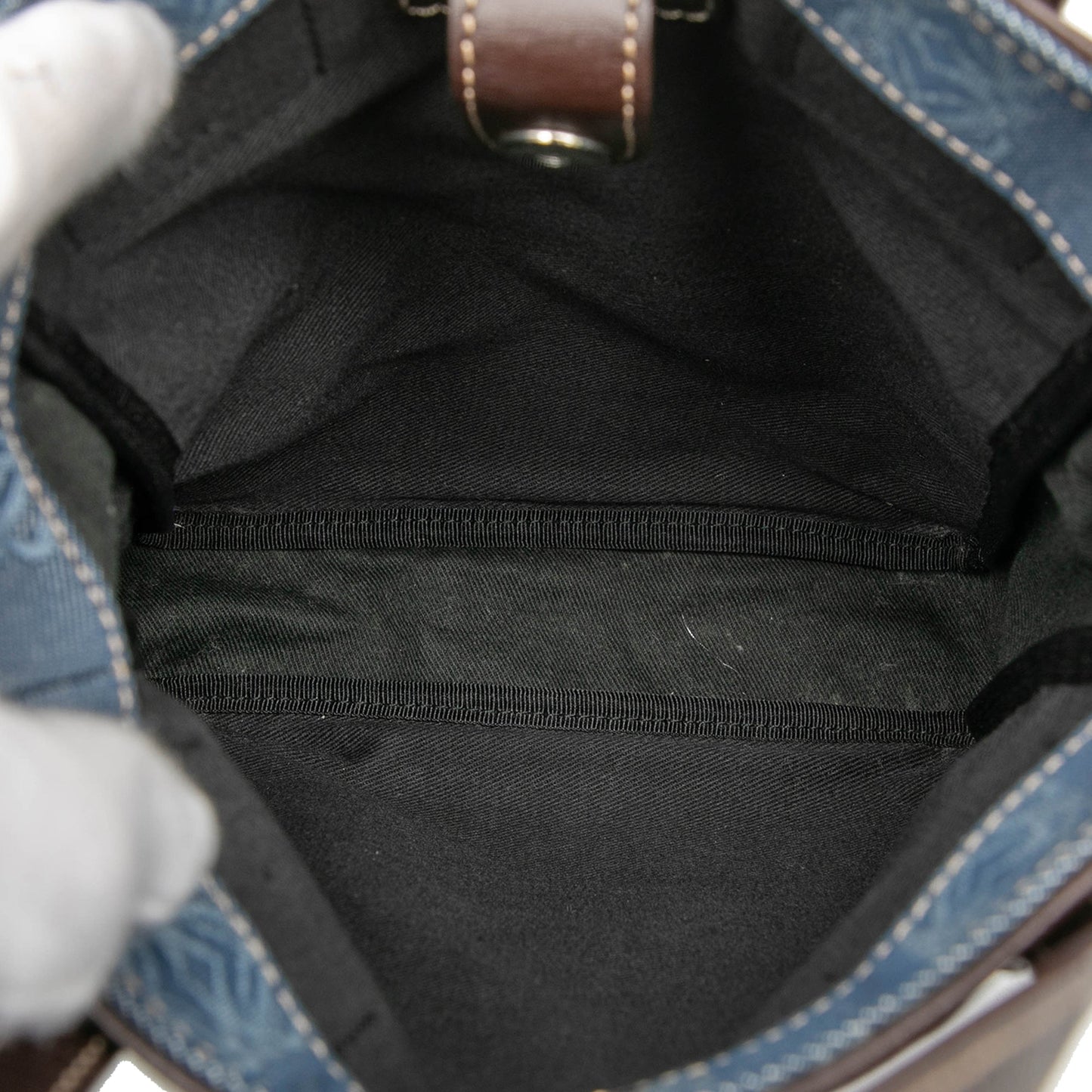 LOEWE Anagram Denim Handbag