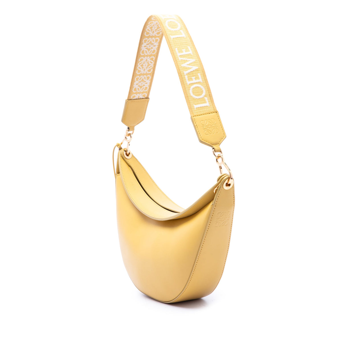 LOEWE Small Leather Anagram Luna Hobo