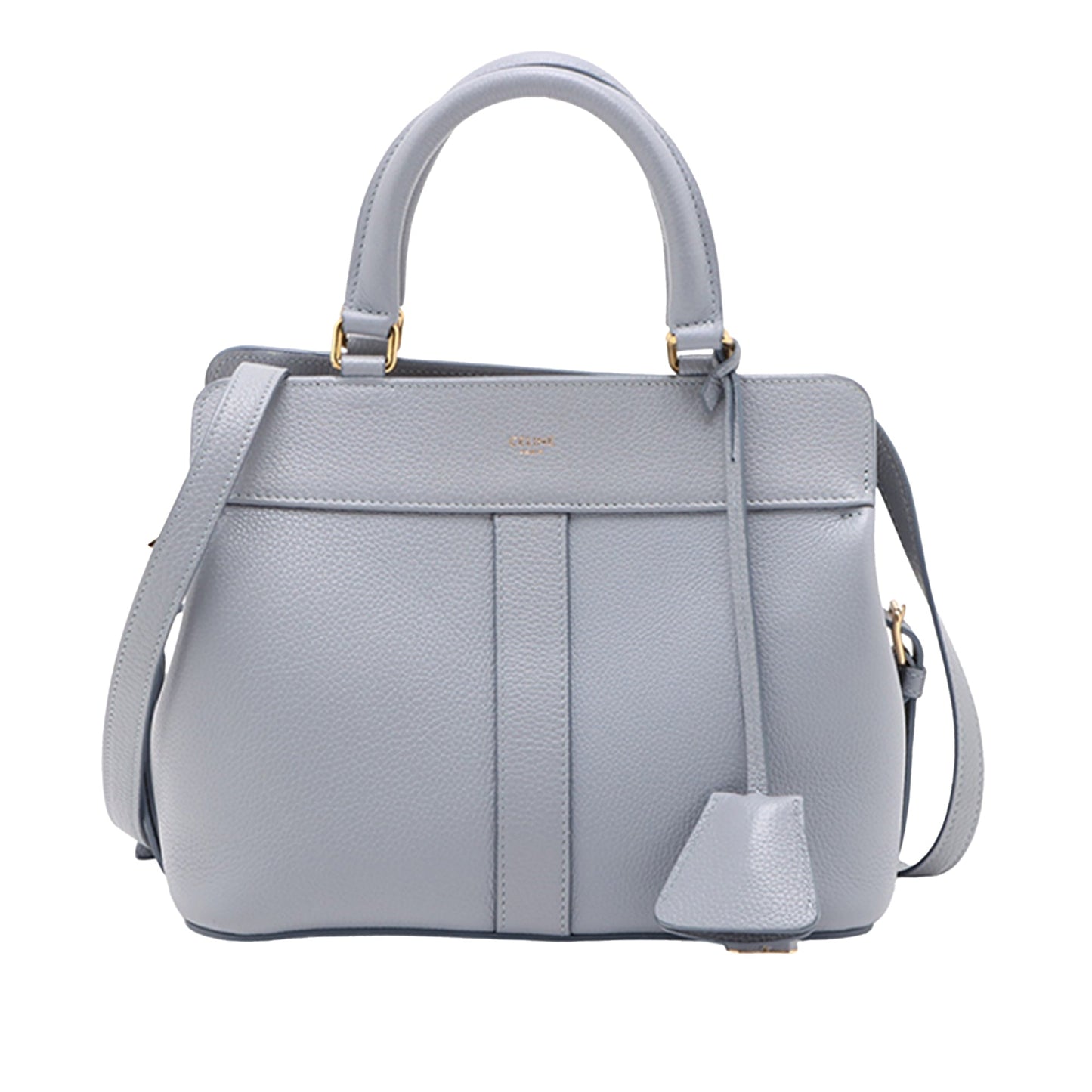 Celine Small Leather Cabas de France Satchel