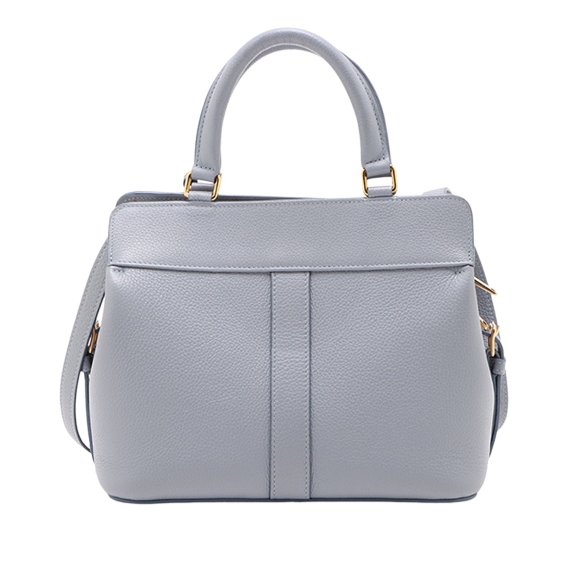 Celine Small Leather Cabas de France Satchel