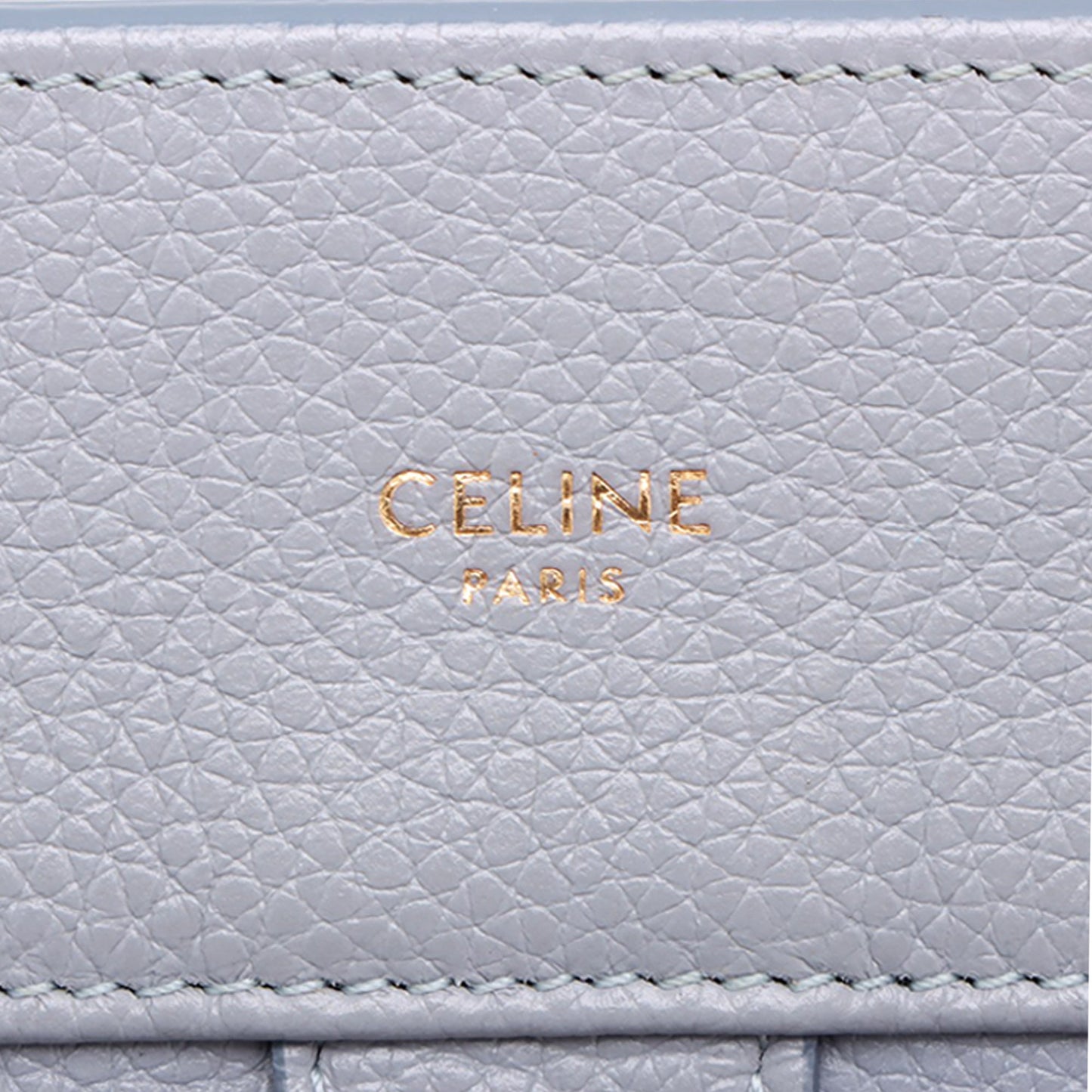Celine Small Leather Cabas de France Satchel