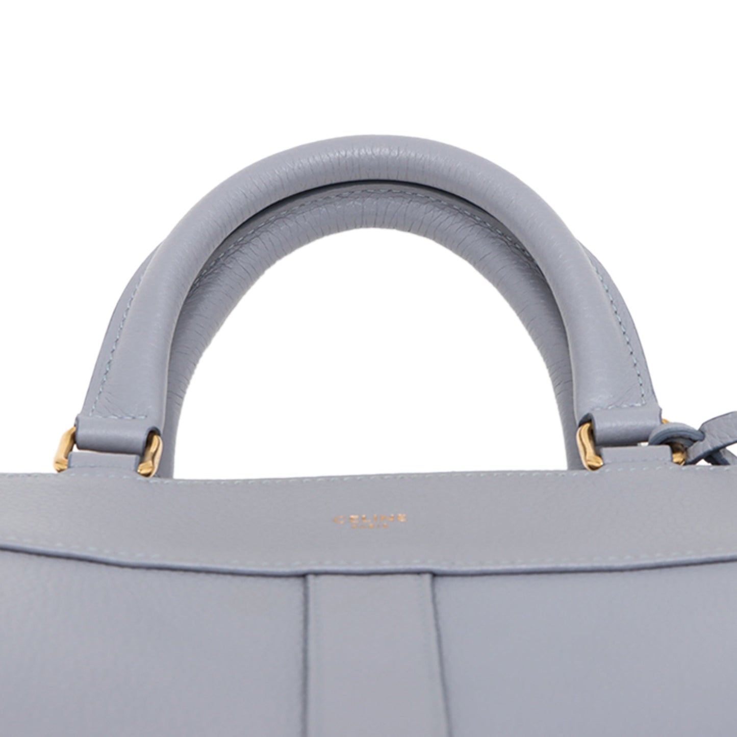 Celine Small Leather Cabas de France Satchel