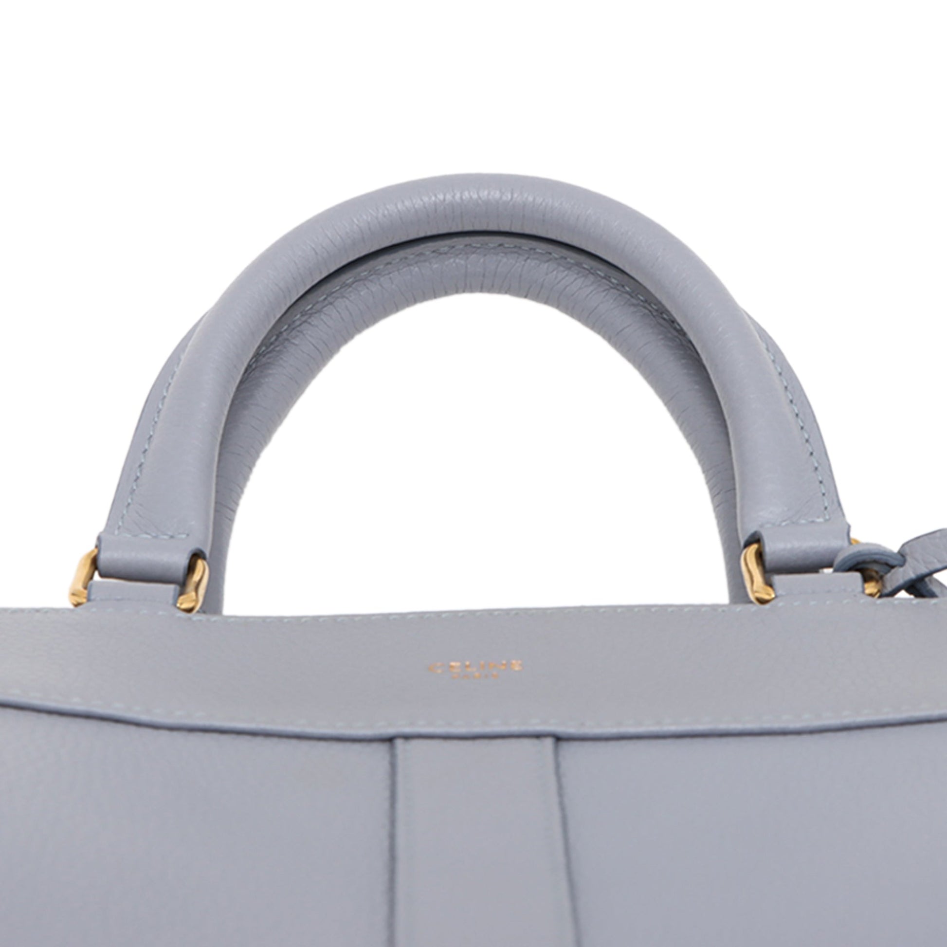 Celine Small Leather Cabas de France Satchel