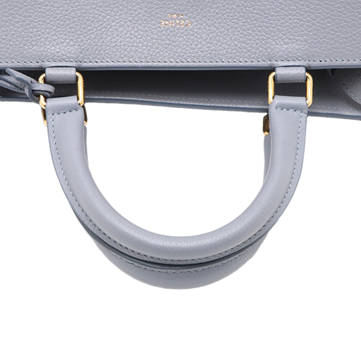 Celine Small Leather Cabas de France Satchel