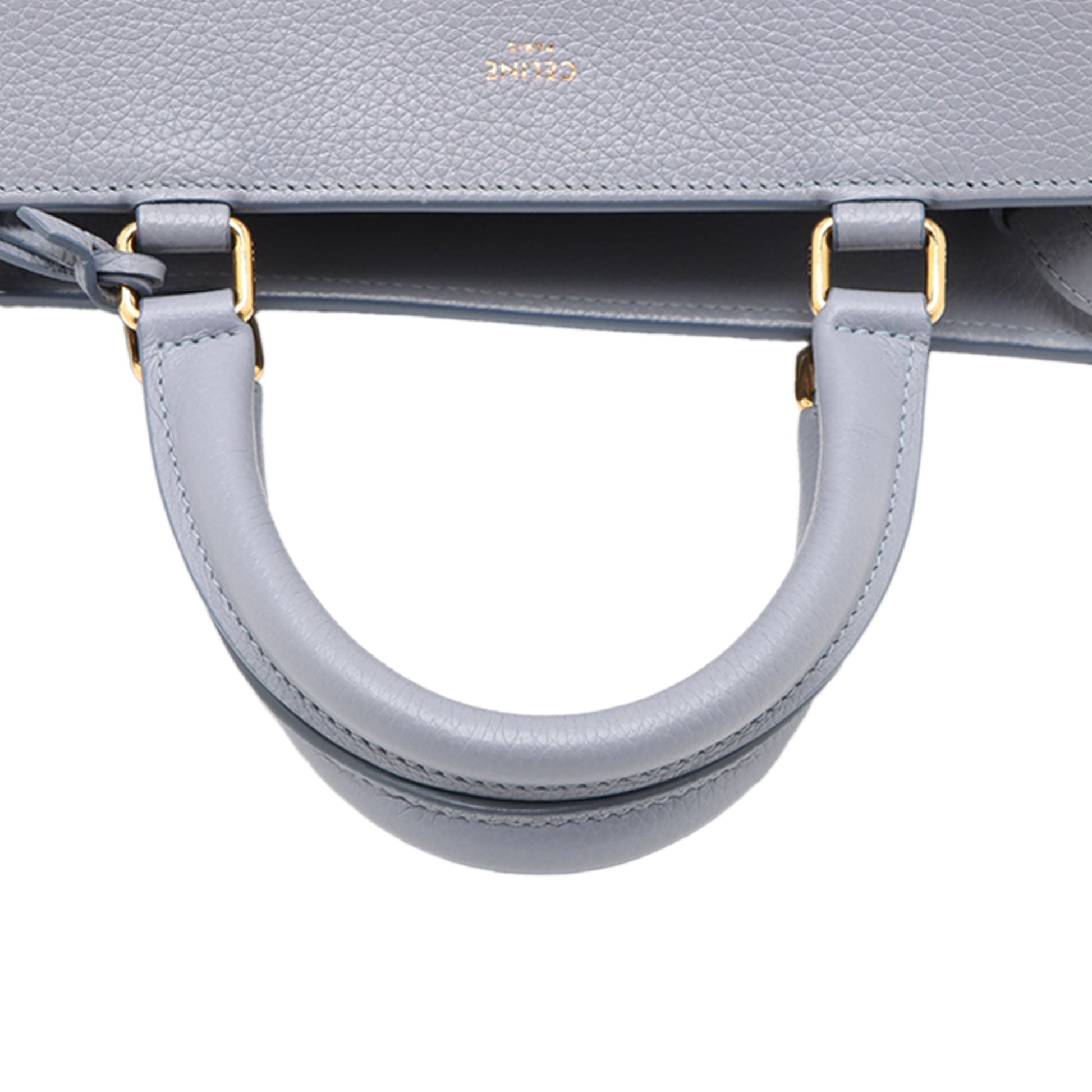 Celine Small Leather Cabas de France Satchel