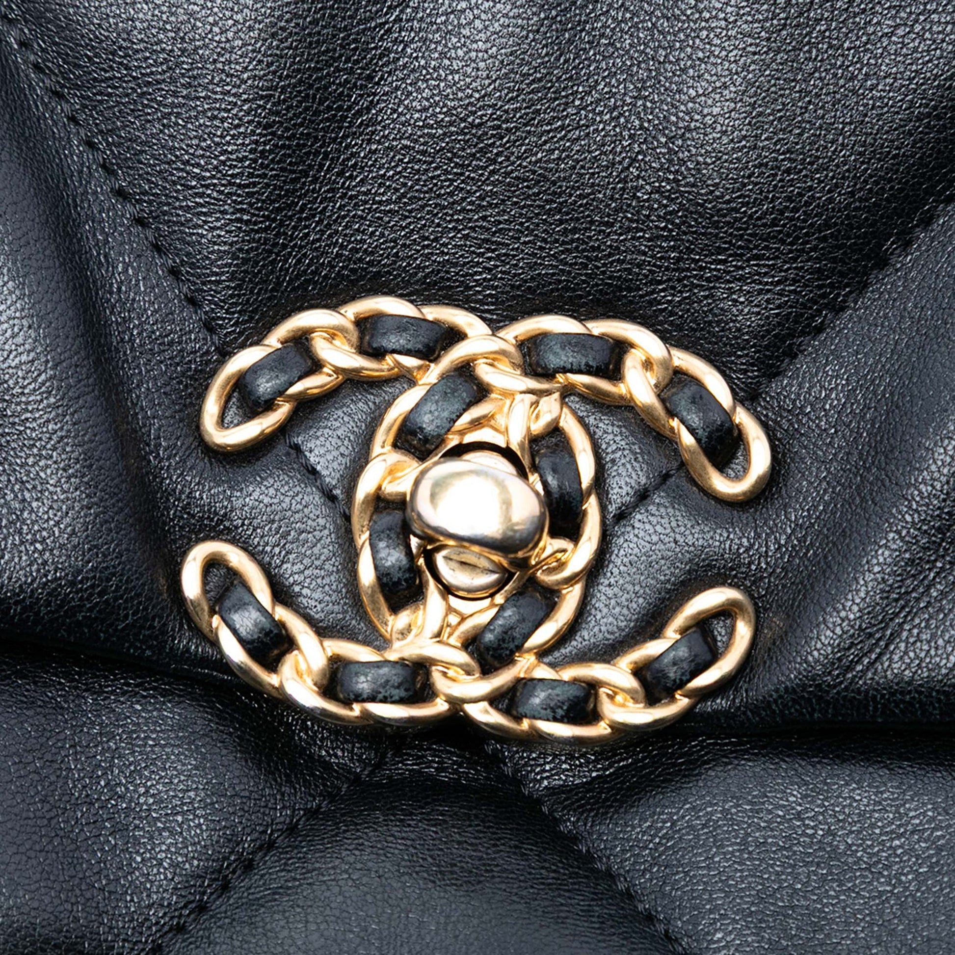 Chanel Maxi Lambskin 19 Flap