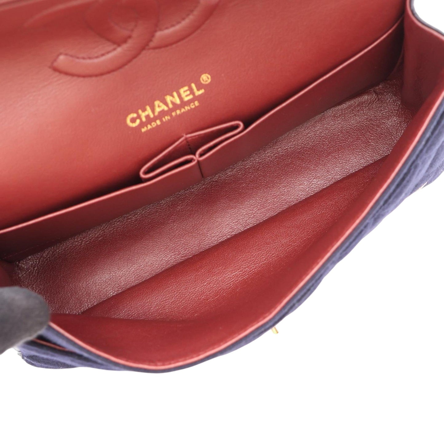 Chanel Paris Hamburg Medium Classic Jersey Coco Sailor Charms Double Flap