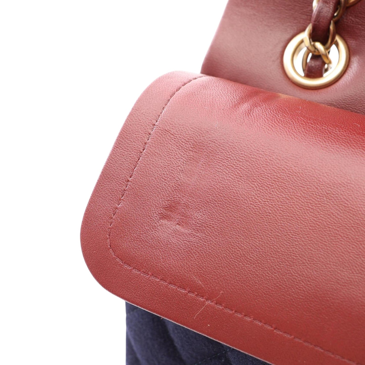 Chanel Paris Hamburg Medium Classic Jersey Coco Sailor Charms Double Flap