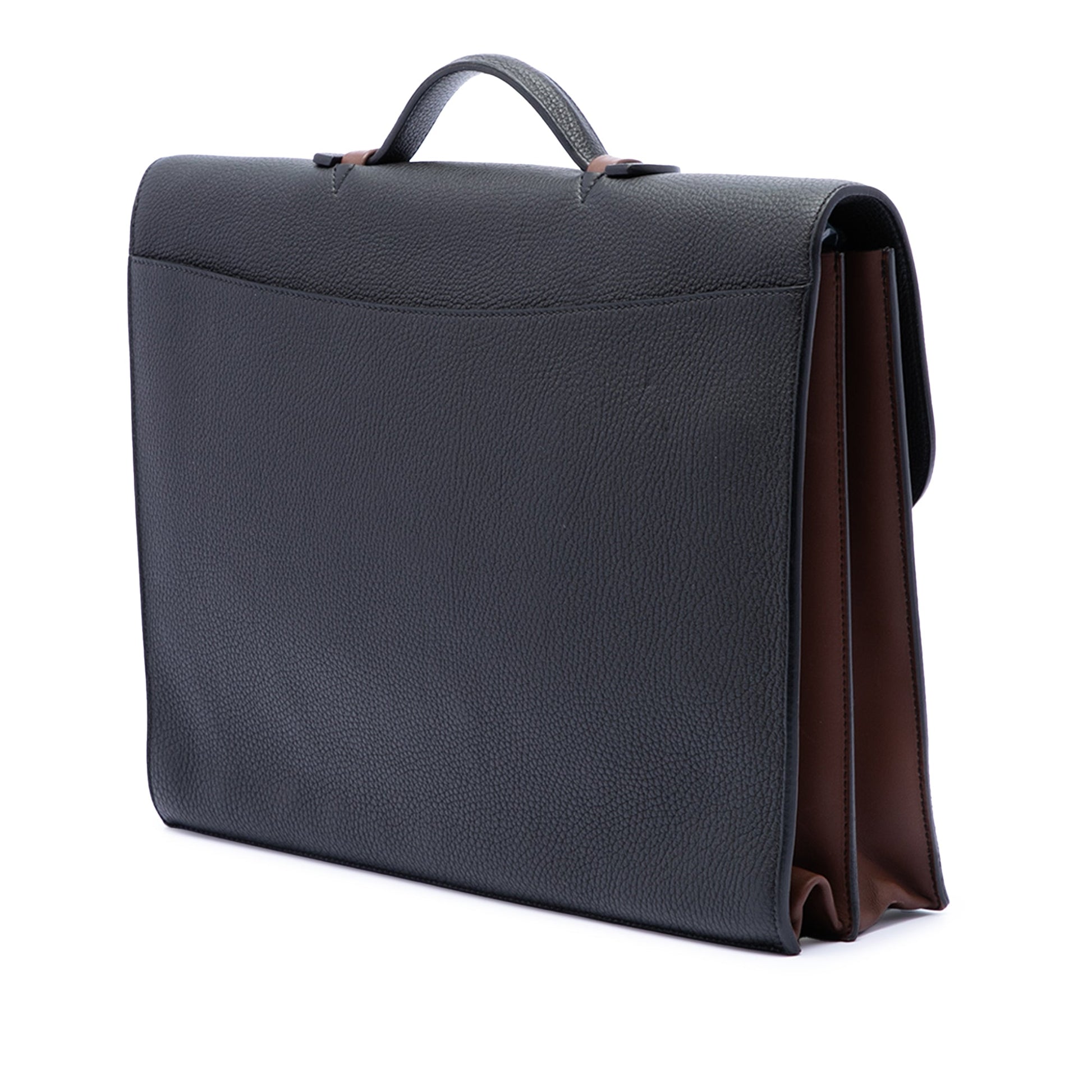 Hermès Togo and Swift Sac A Depeches Verso 38