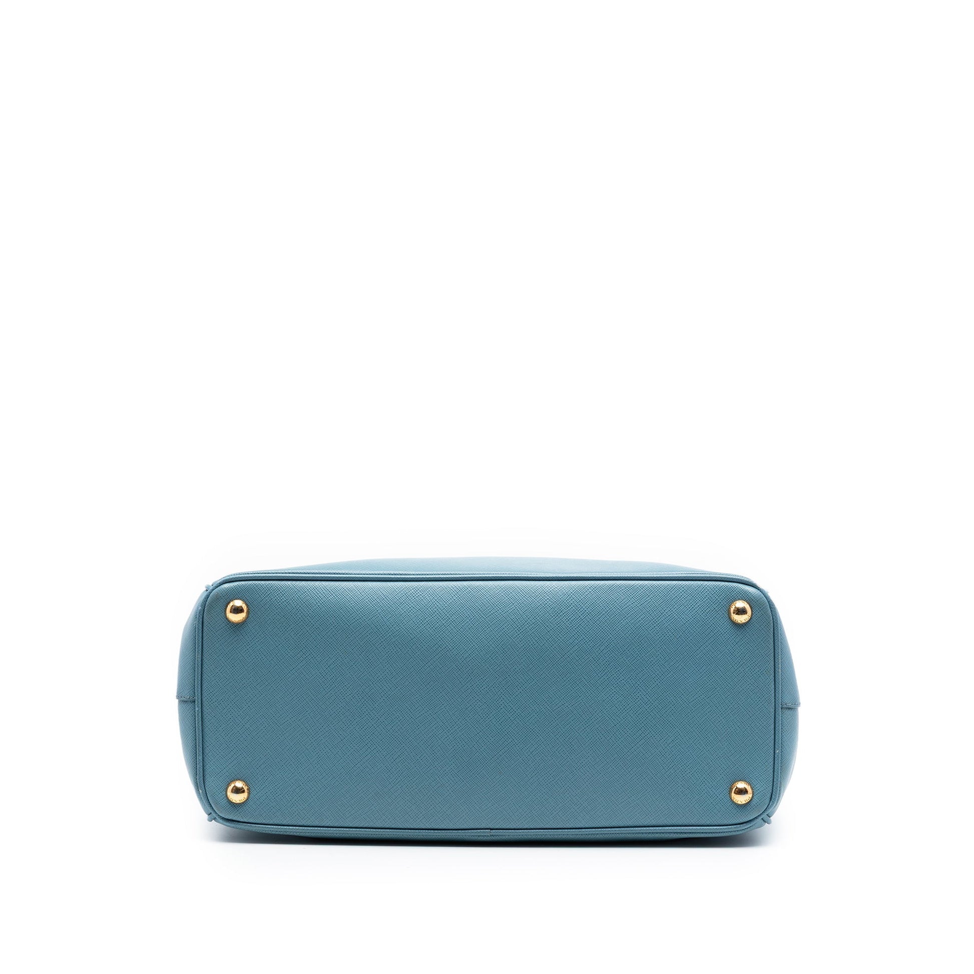Prada Medium Saffiano Lux Galleria Double Zip Satchel