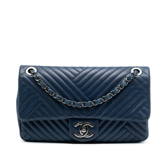 Chanel Small Lambskin CC Crossing Flap