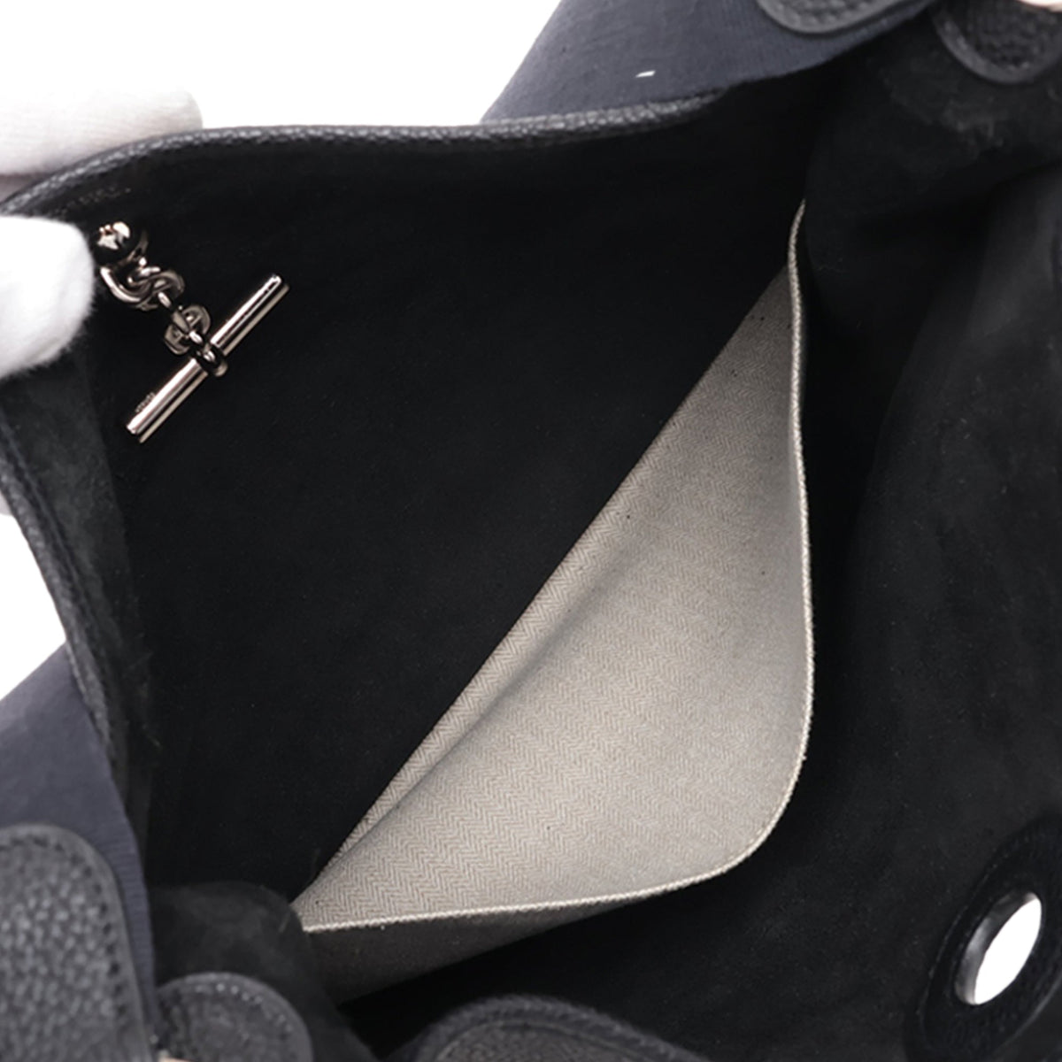 Hermès Togo Vespa PM — Black