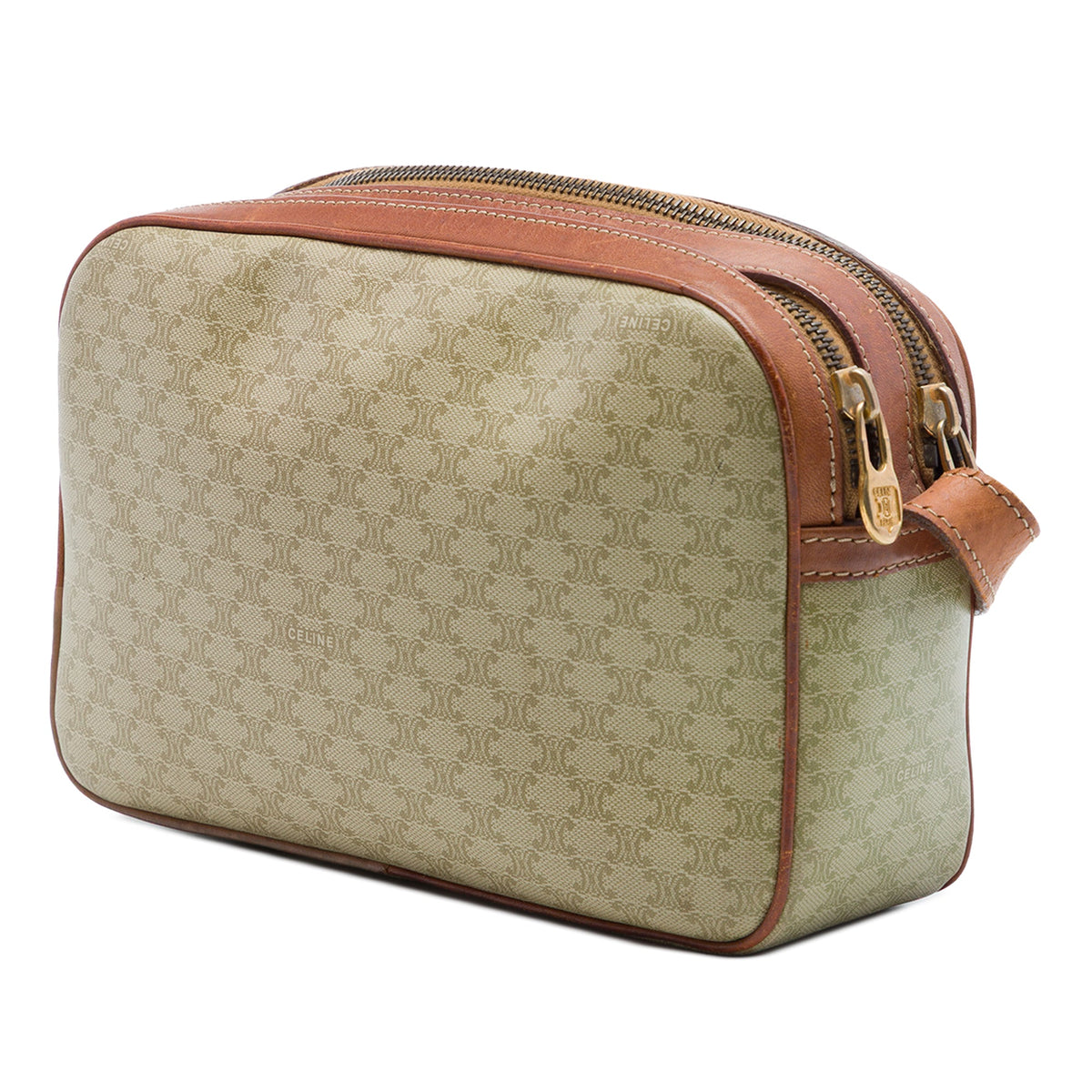Celine Macadam Coated Canvas Crossbody