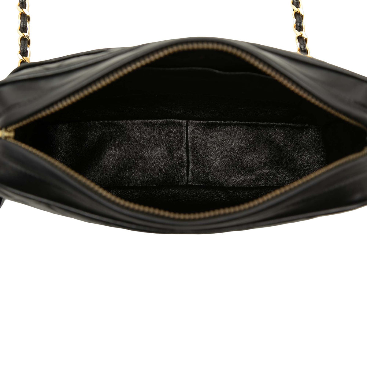 Chanel CC Quilted Lambskin Tassel Camera Bag