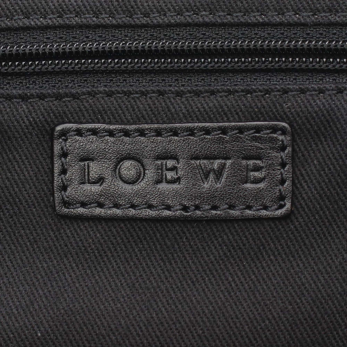 LOEWE Anagram Canvas Tote — Beige