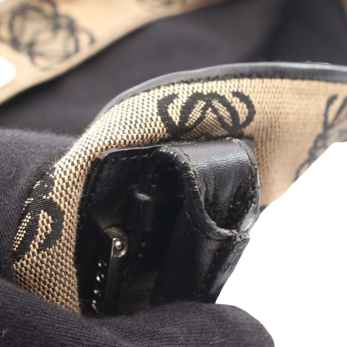 LOEWE Anagram Canvas Tote — Beige