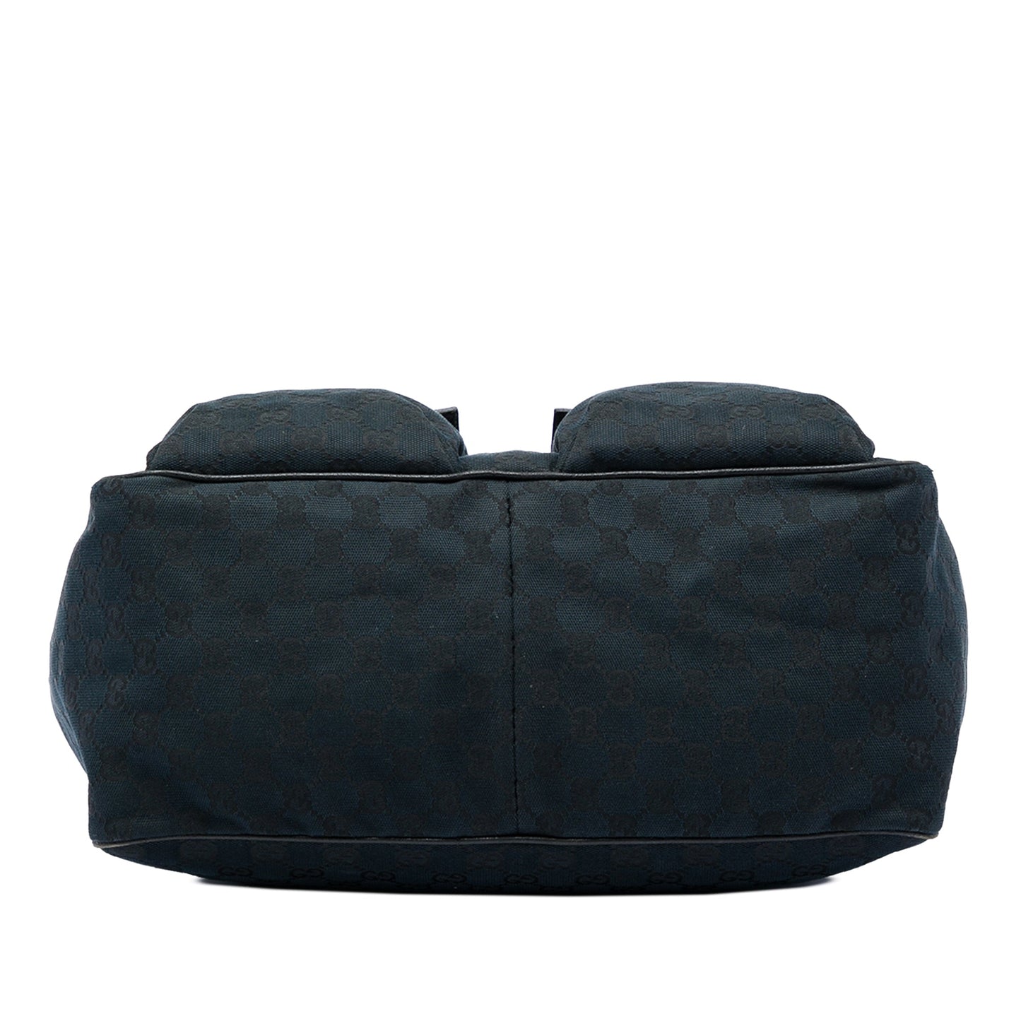 Gucci GG Canvas Web Double Pockets Tote