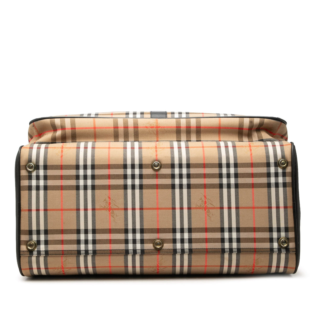 Burberry Haymarket Check Canvas Travel Bag