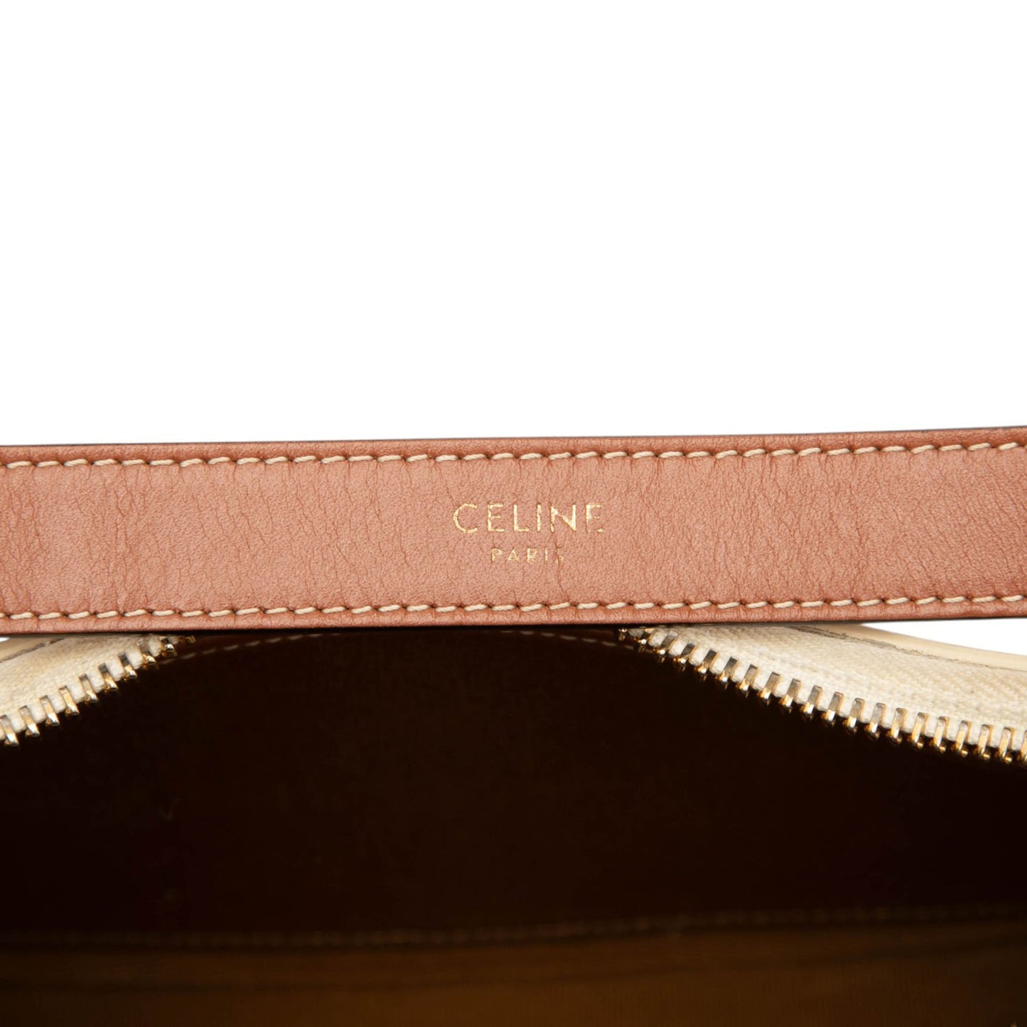 Celine Triomphe Coated Canvas Ava Shoulder Bag