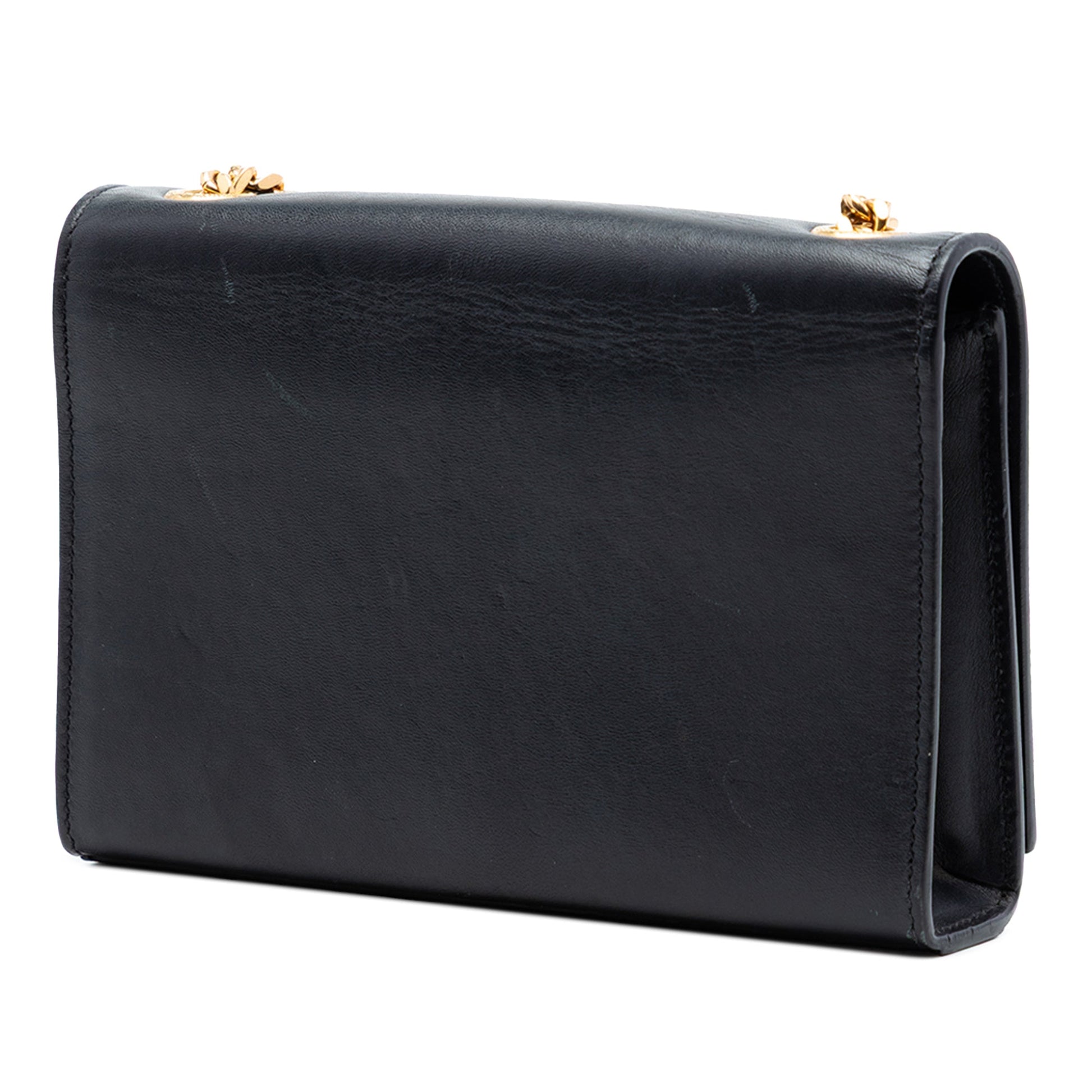 Saint Laurent Small Smooth Calfskin Monogram Kate Tassel Crossbody