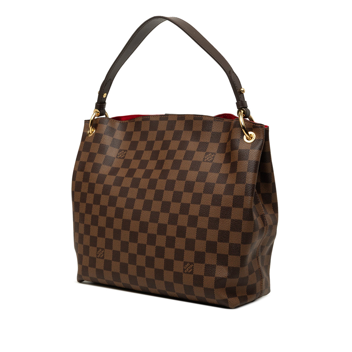 Louis Vuitton Damier Ebene Graceful PM — Brown