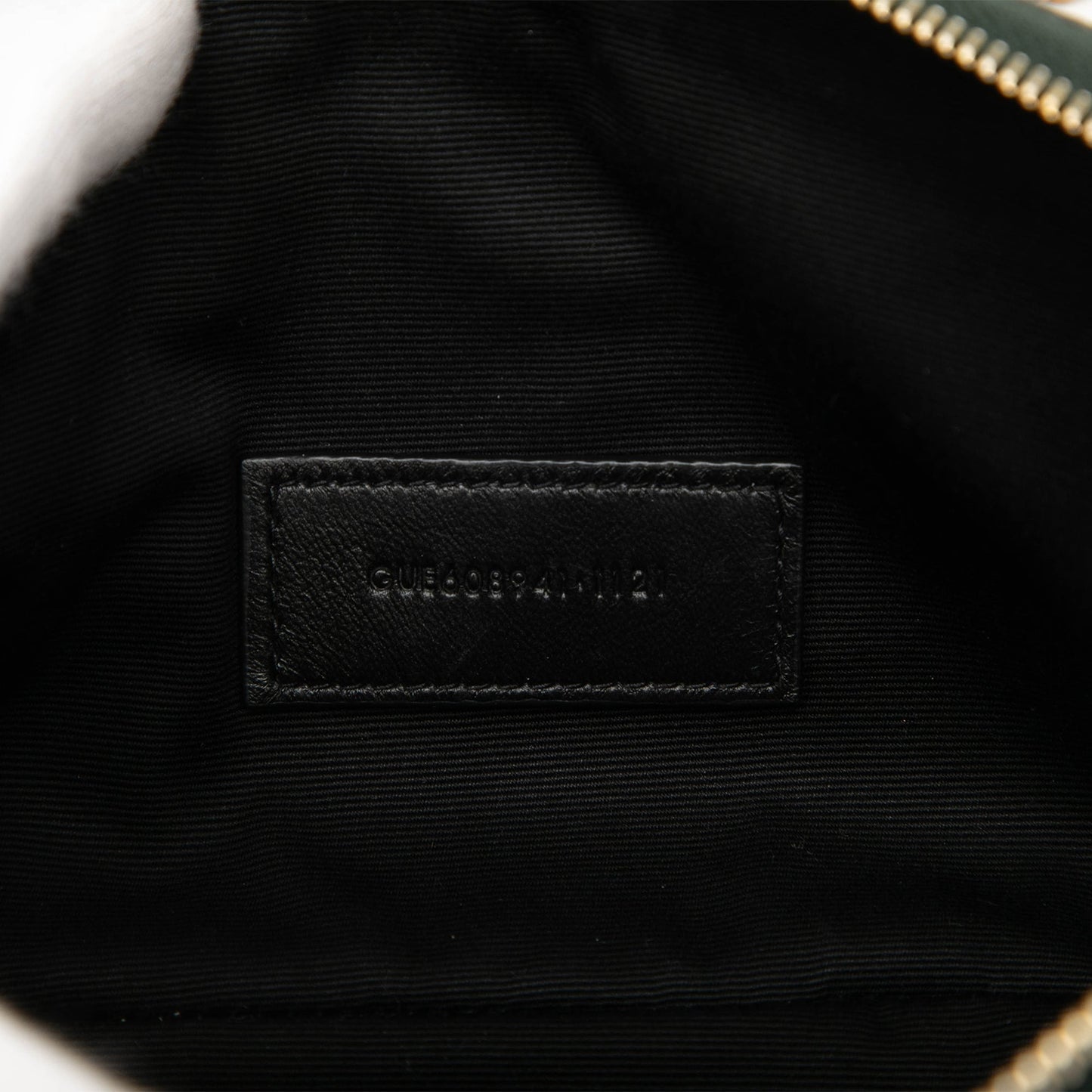 Saint Laurent Mini Quilted Lambskin Becky Double Zip Crossbody