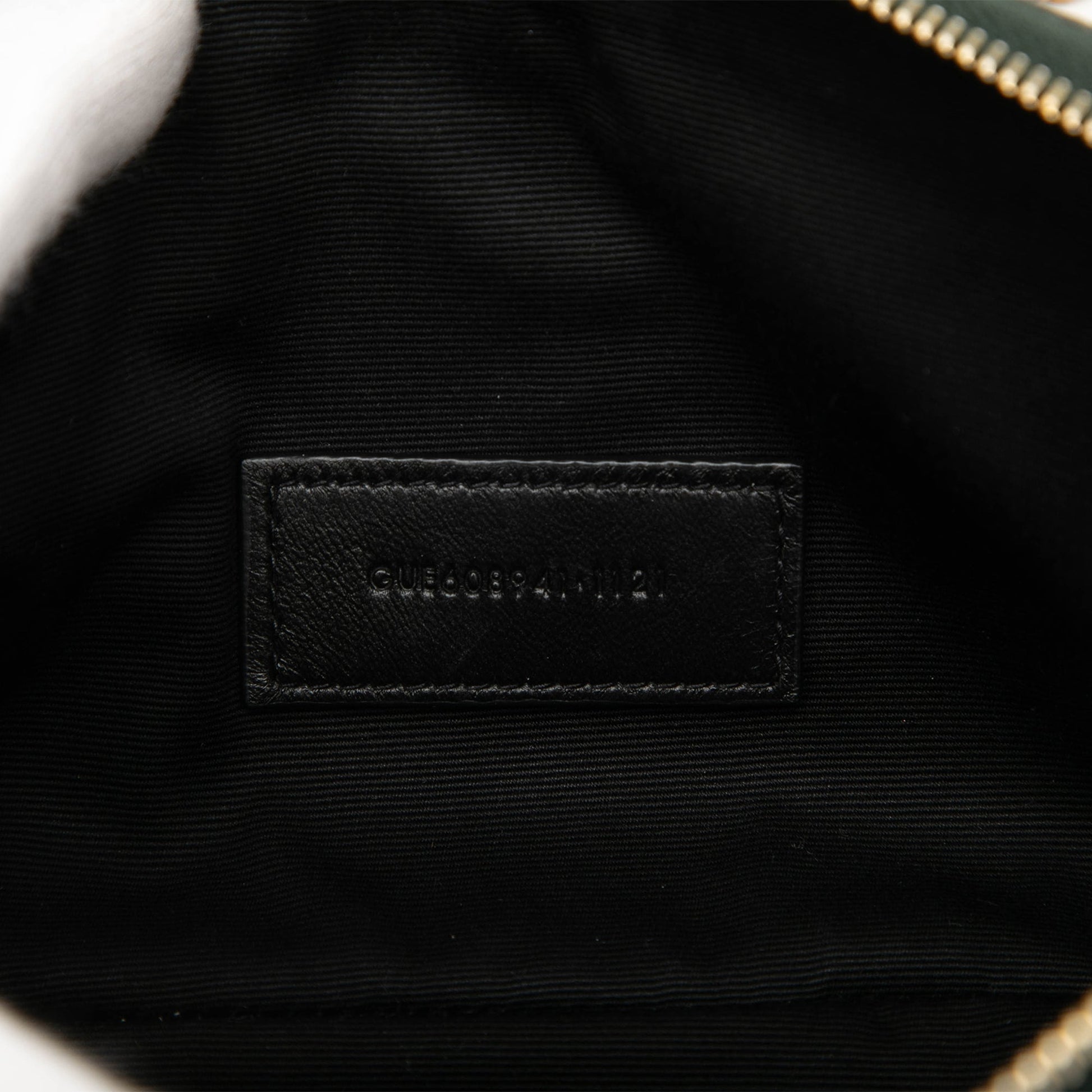 Saint Laurent Mini Quilted Lambskin Becky Double Zip Crossbody