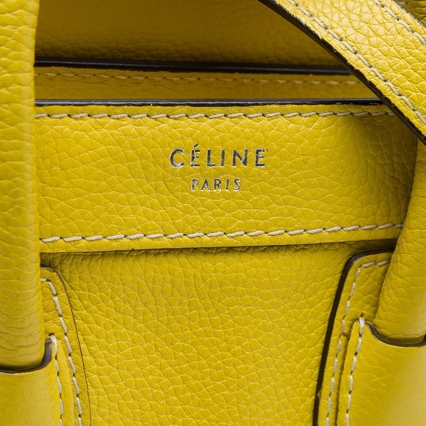 Celine Nano Grained Calfskin Luggage Tote