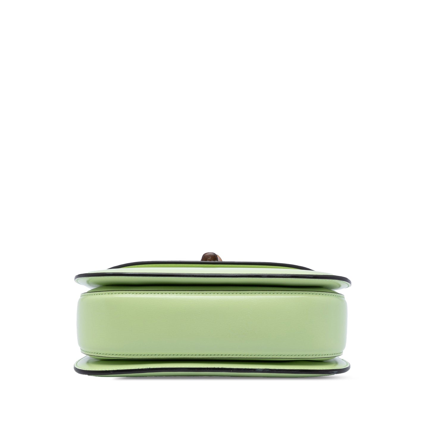Gucci Small Calfskin 1947 Bamboo Top Handle Bag