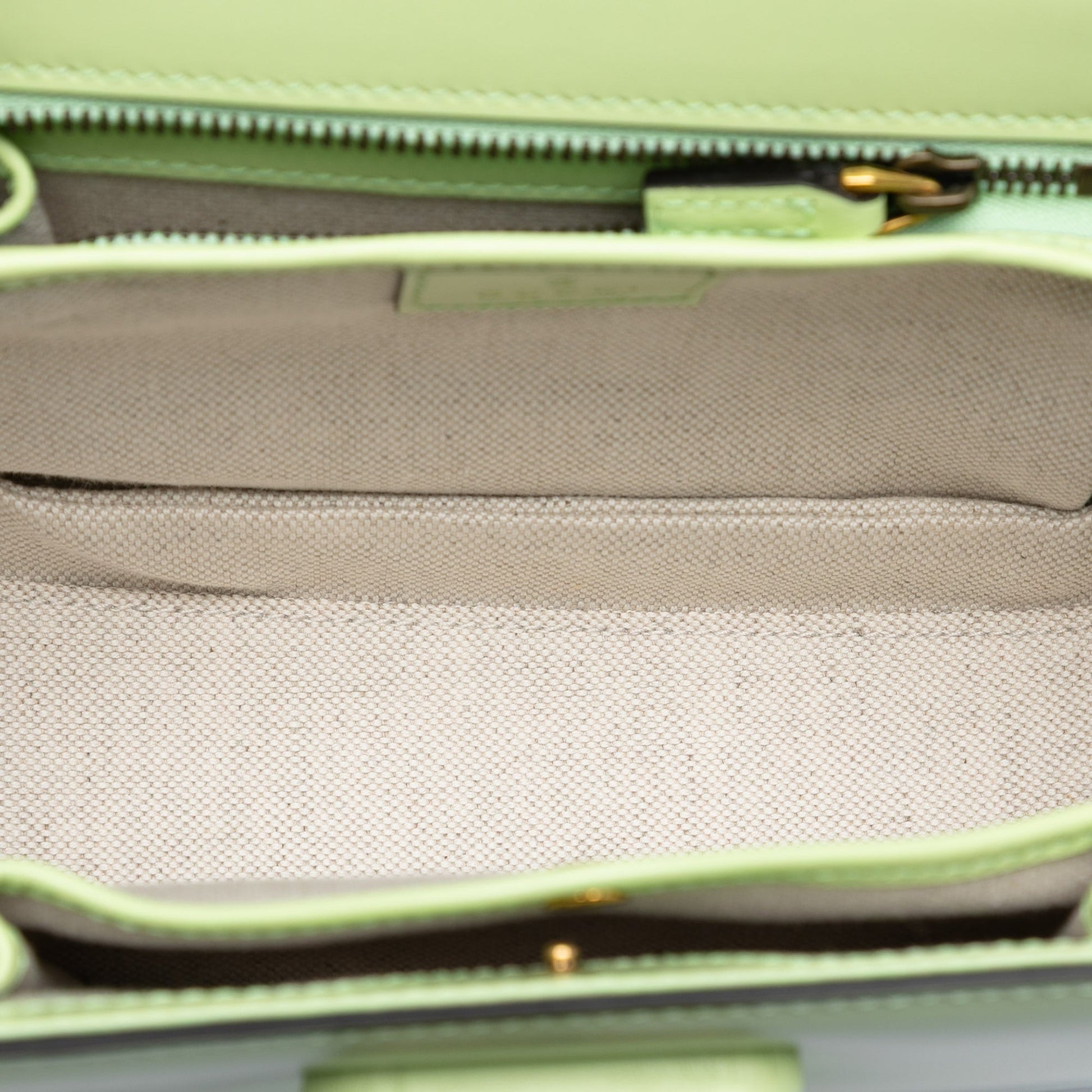 Gucci Small Calfskin 1947 Bamboo Top Handle Bag