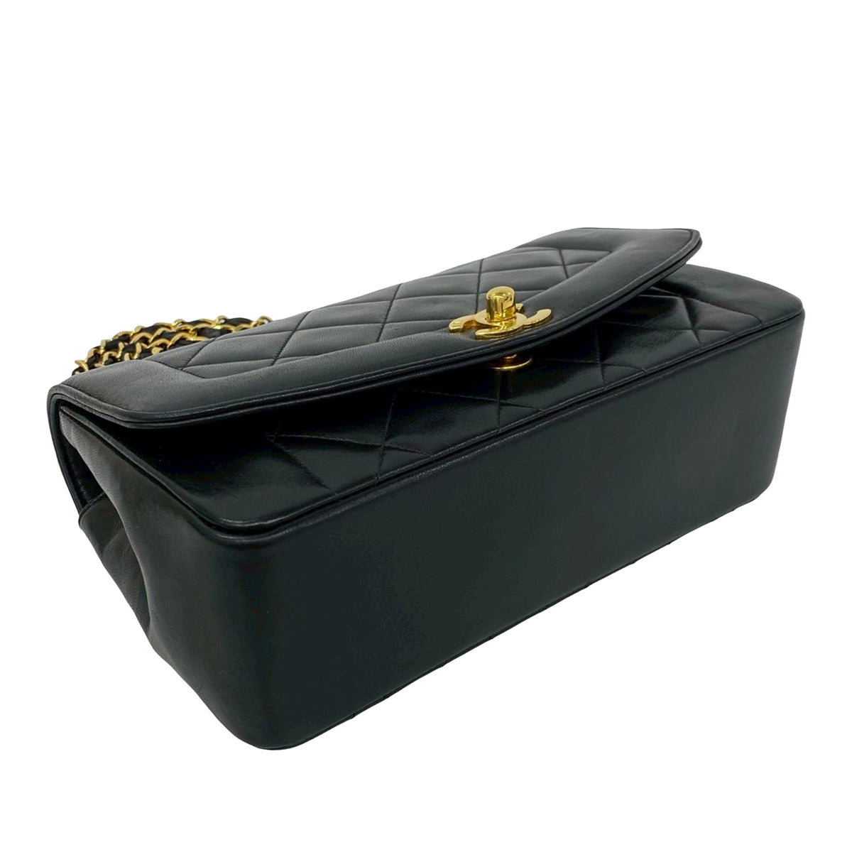 Chanel Small Lambskin Diana Flap