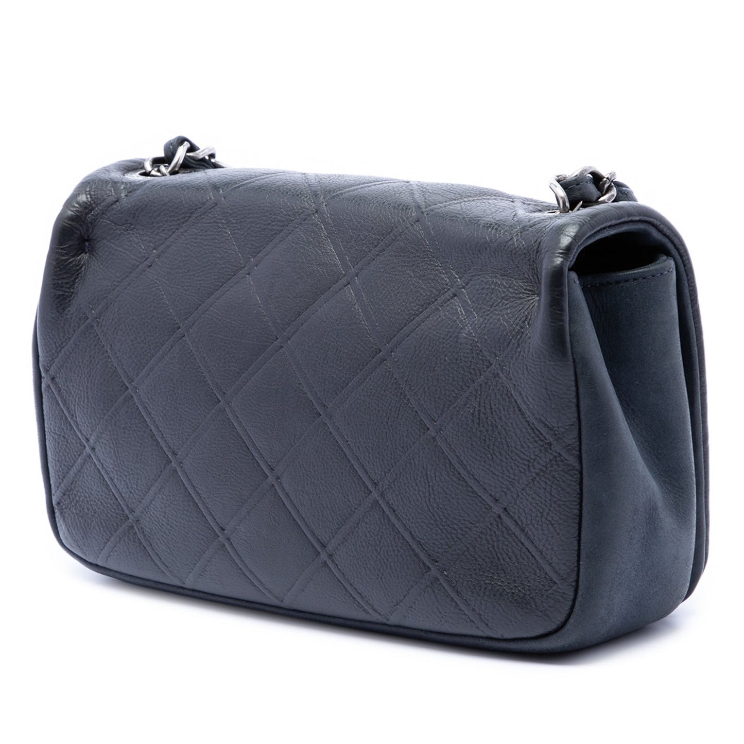 Chanel Small Diamond Embossed Calfskin New Chic Flap