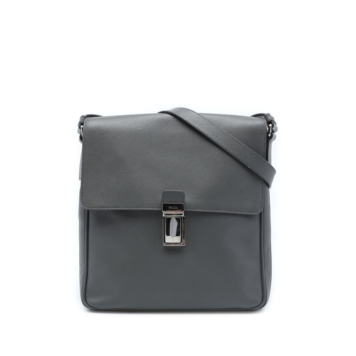 Prada Saffiano Travel Messenger Bag