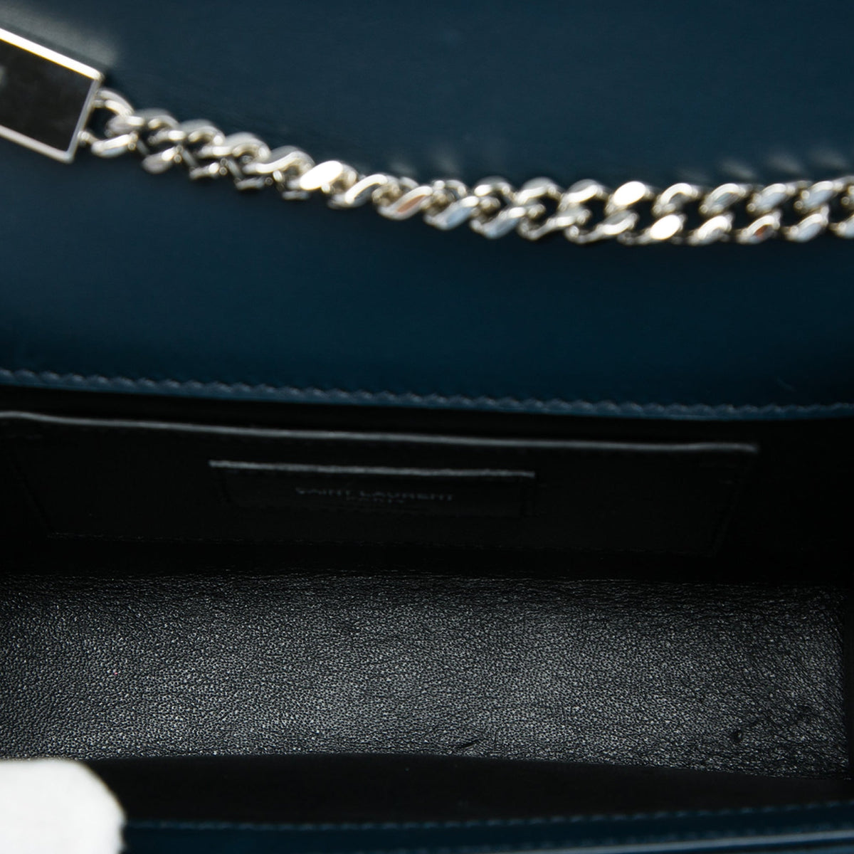 Saint Laurent Small Satin Monogram Kate Tassel Crossbody