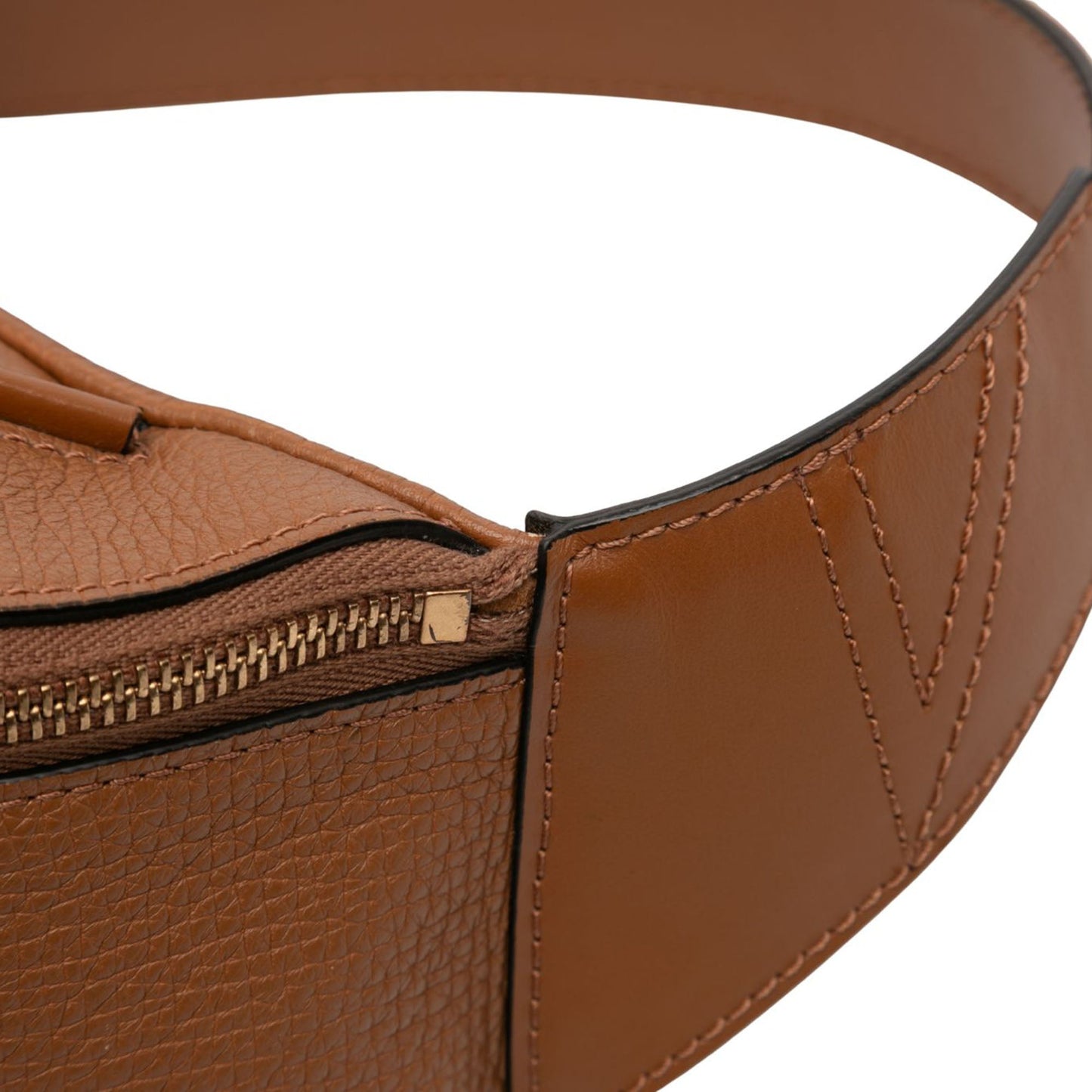 Versace Leather V Greca Signature Belt Bag