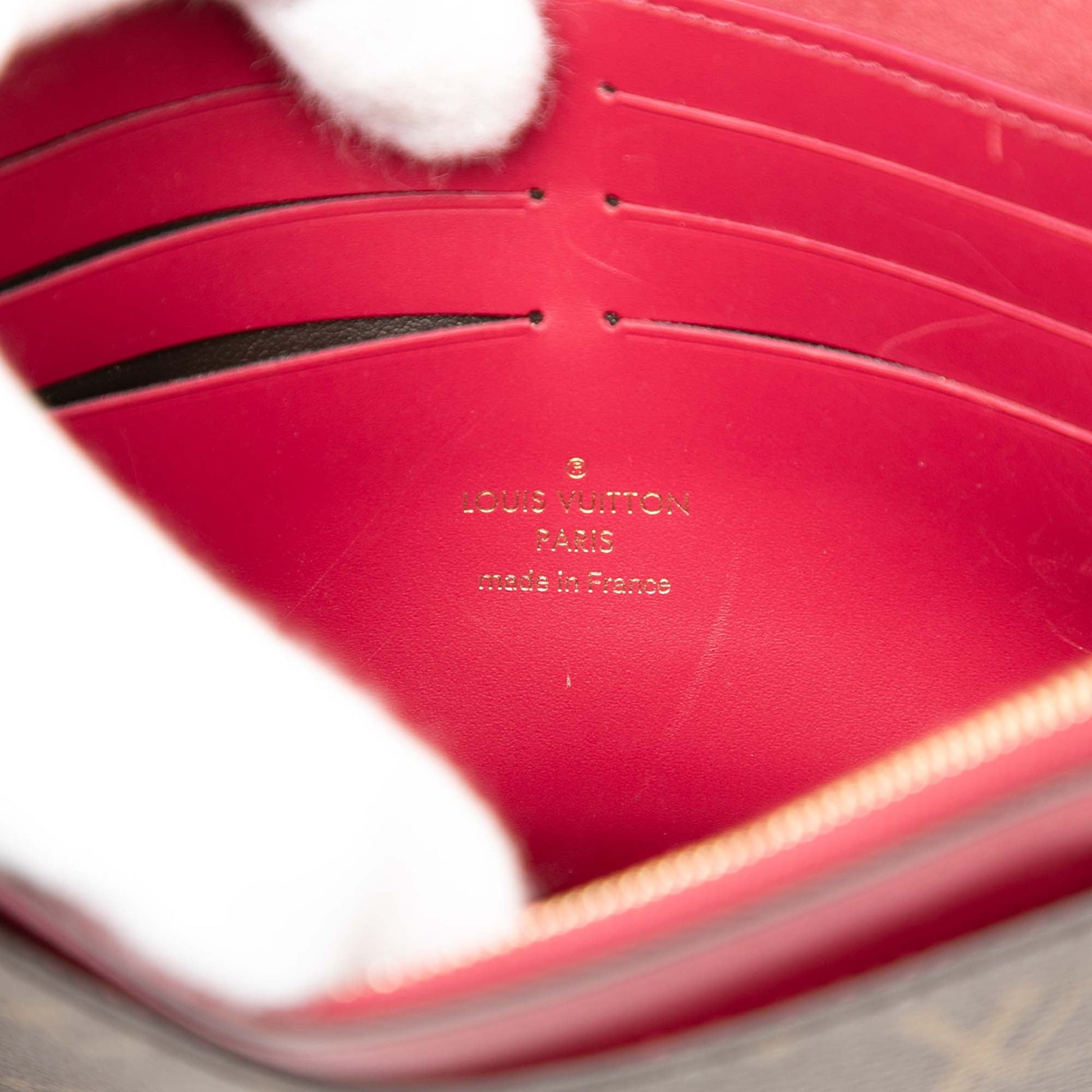 Louis Vuitton Monogram Flore Wallet On Chain