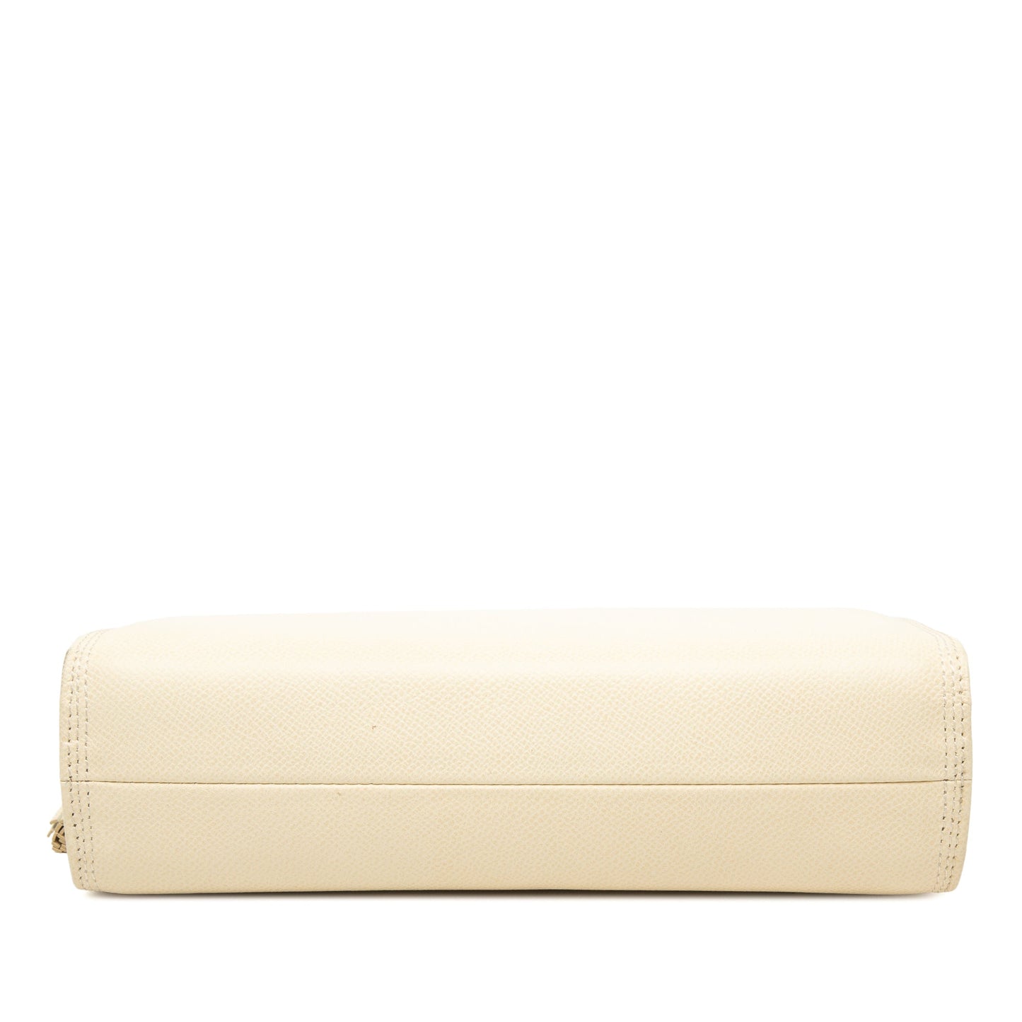 Valentino Grainy Calfskin VLogo Tassel Clutch