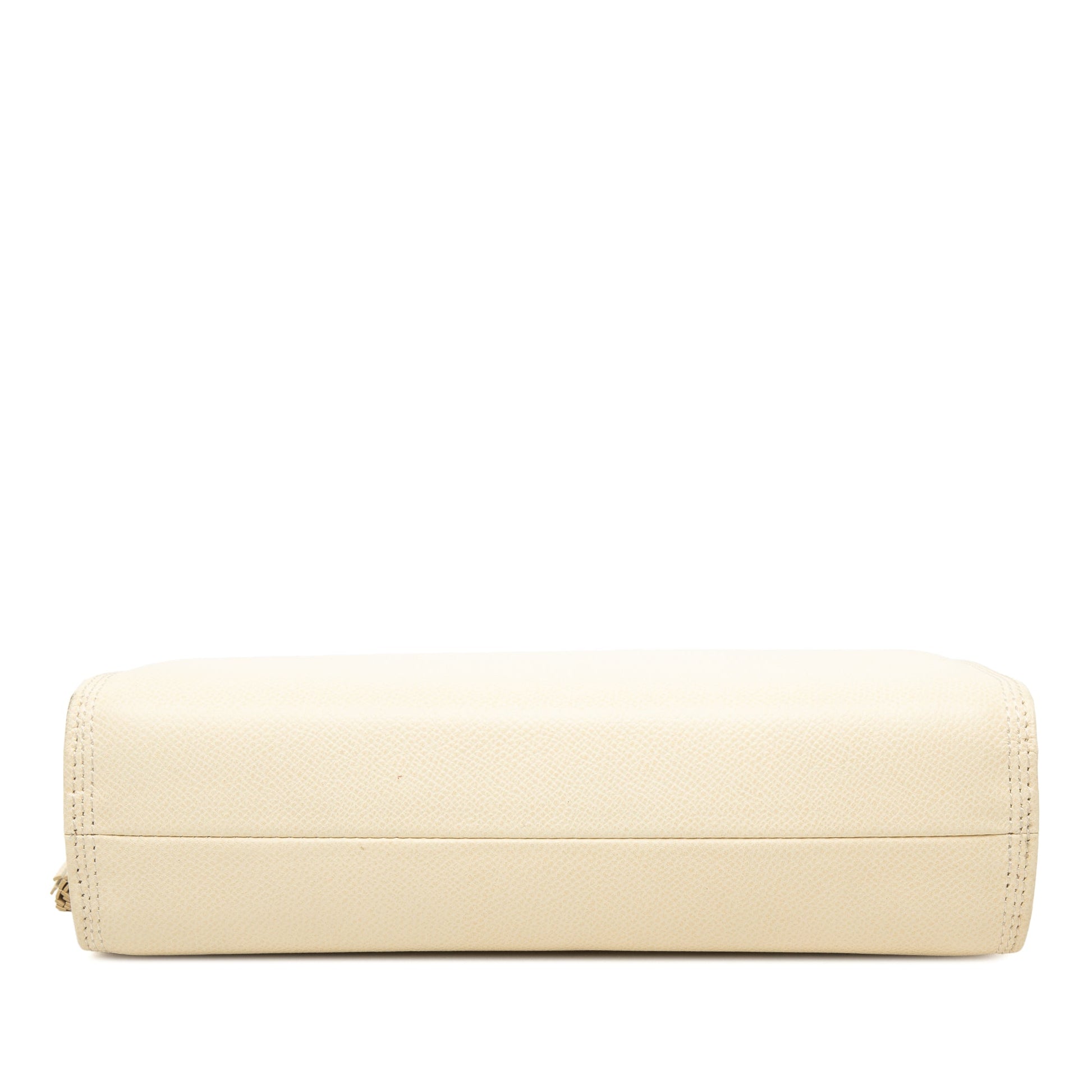 Valentino Grainy Calfskin VLogo Tassel Clutch