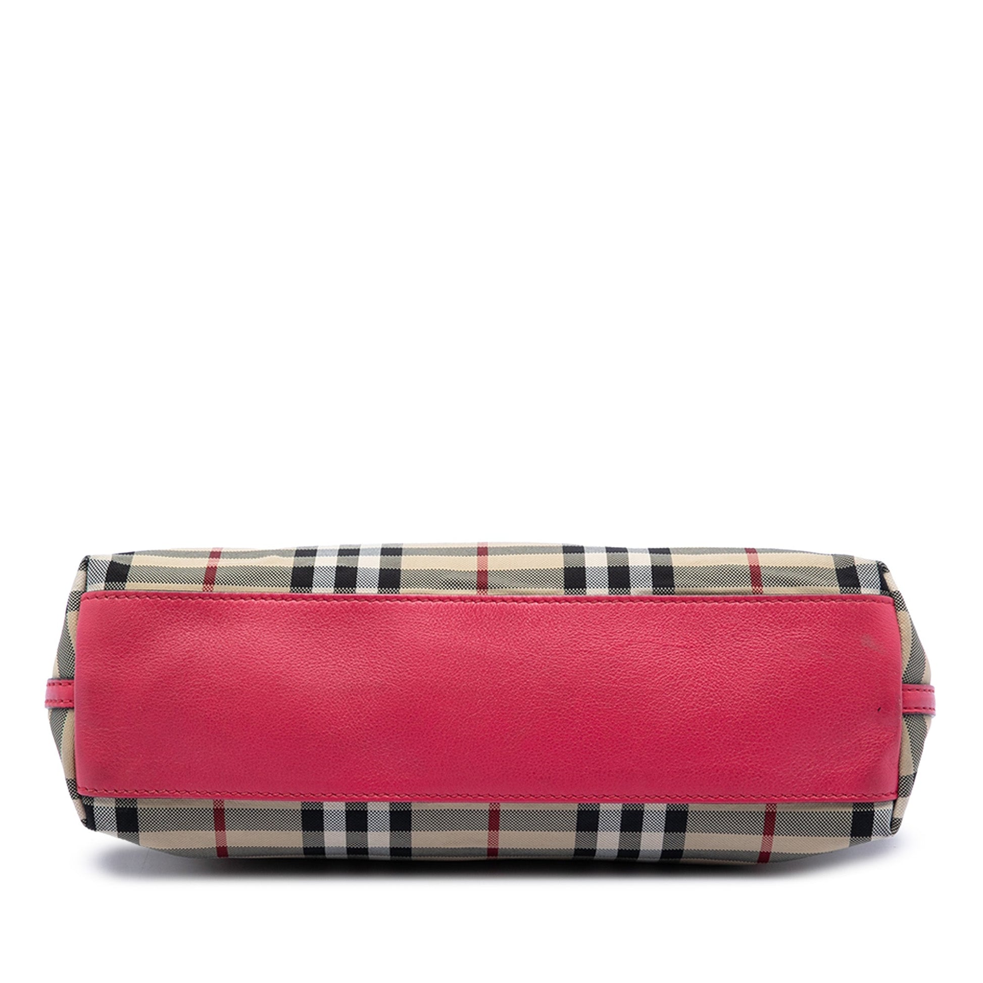 Burberry Haymarket Check Canvas Leah Crossbody